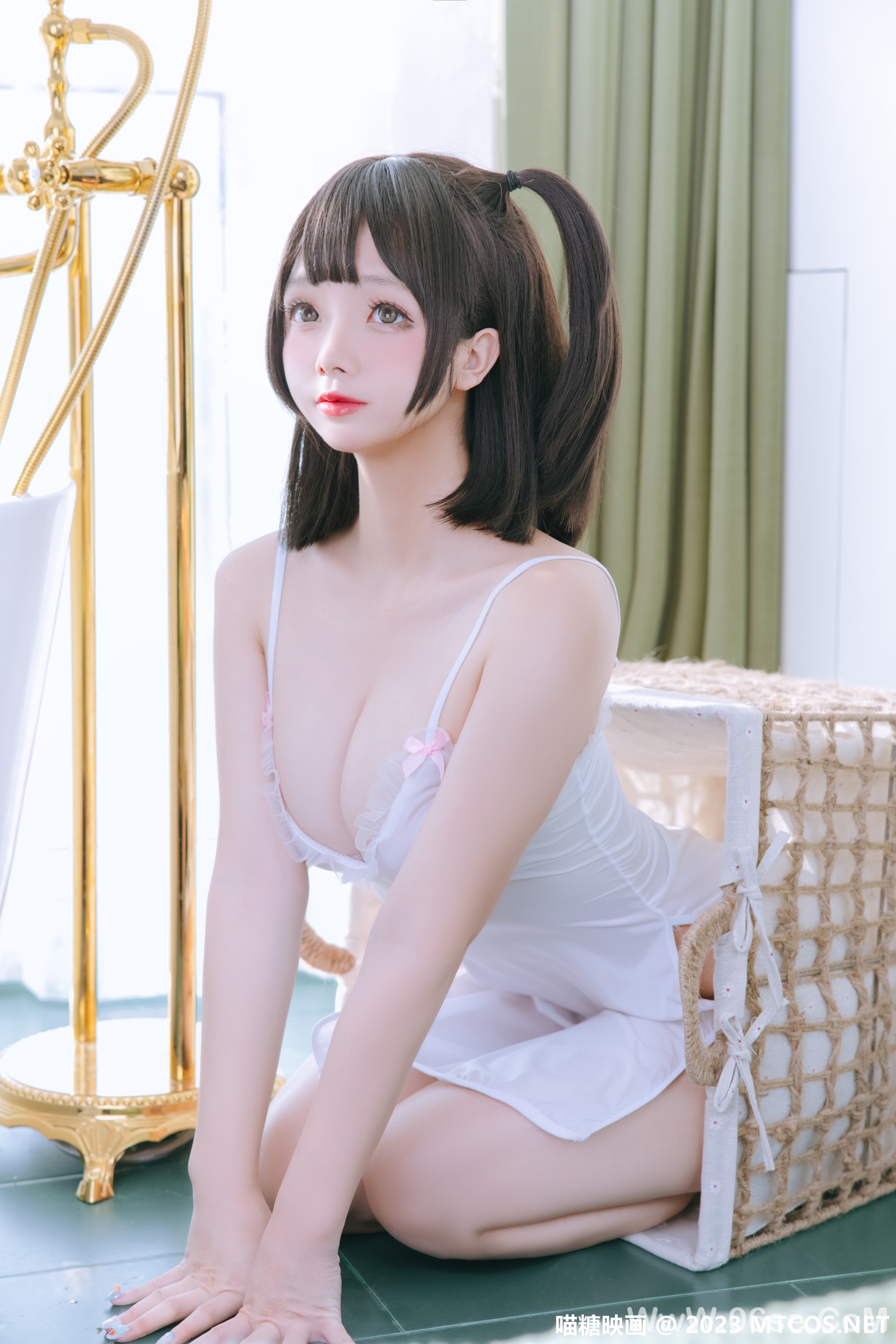 图片[12]-[喵糖映画] 2023.01.02 赏美 VOL.554 湿身小白裙 [72+1P-1.33G]-六色网