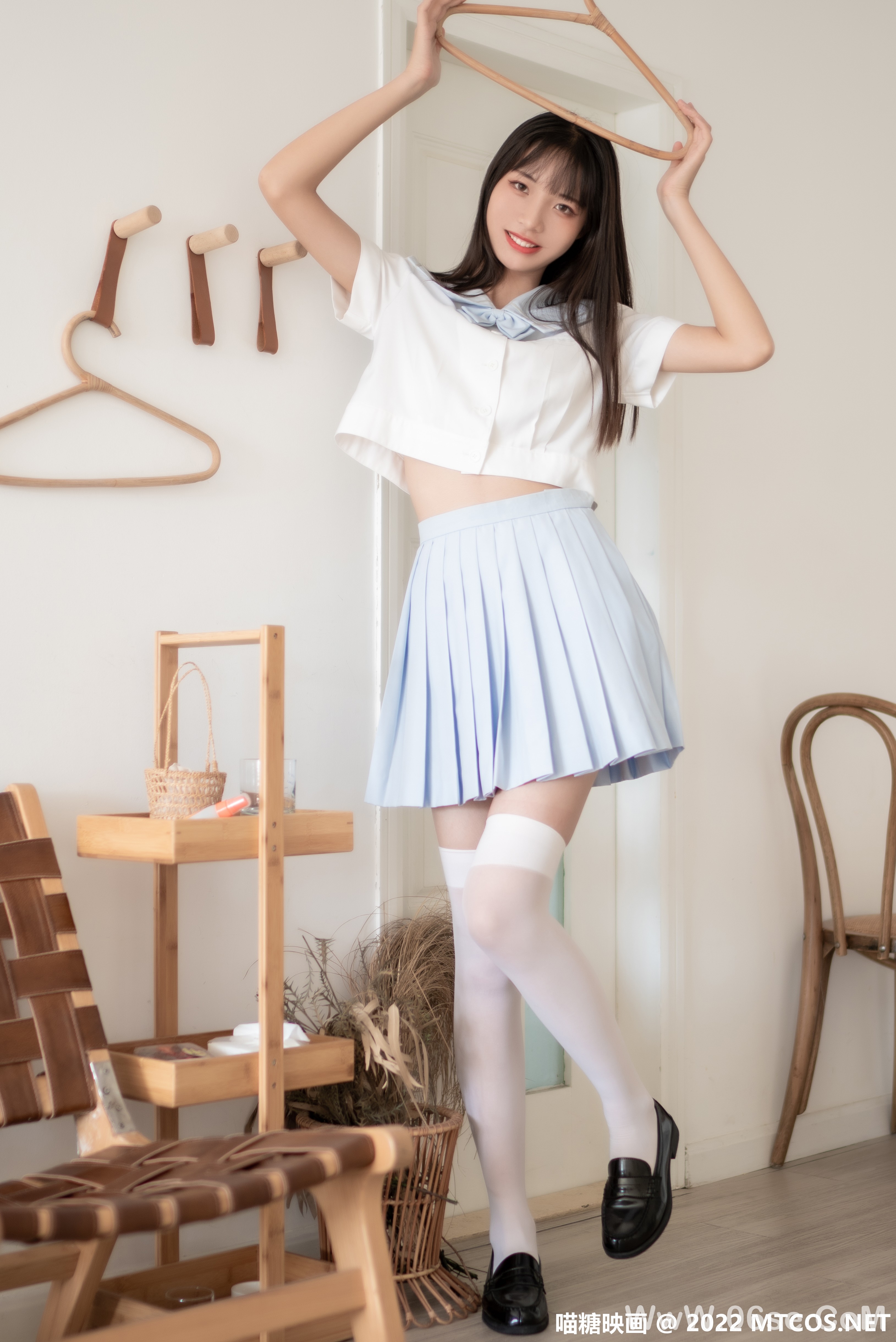 图片[34]-[喵糖映画] 2022.08.28 赏美 VOL.496 JL学生服 [64+1P-475M]-六色网