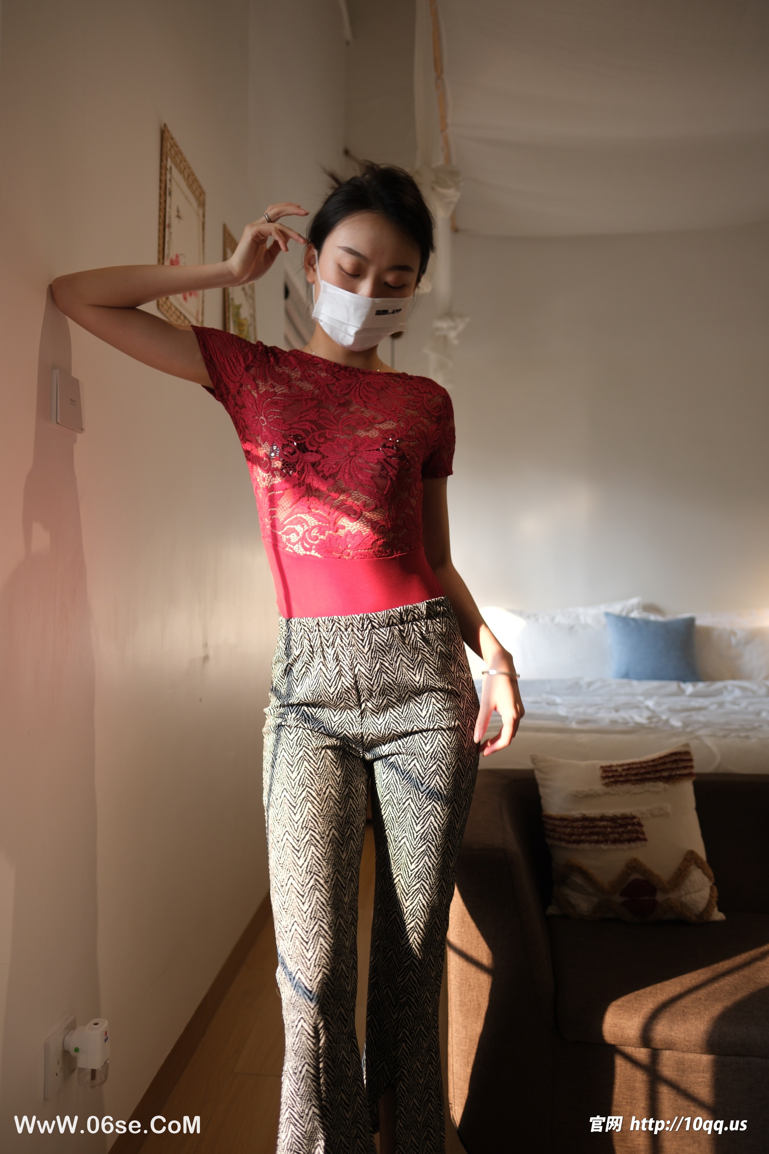 图片[18]-[ROSI写真] 口罩系列 2025.04.28 KZ.3242 [108+1P-207M]-六色网