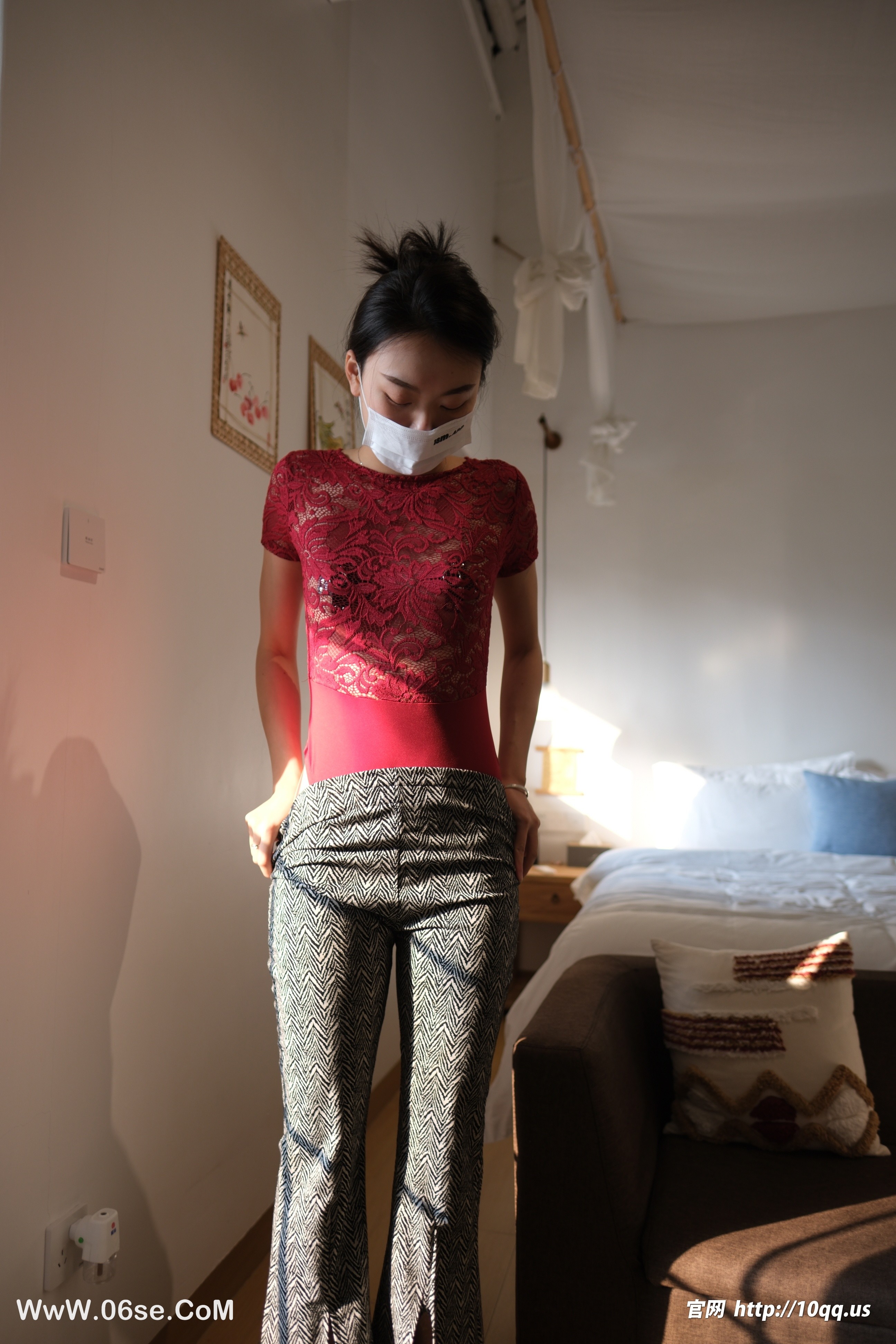 图片[22]-[ROSI写真] 口罩系列 2025.04.28 KZ.3242 [108+1P-207M]-六色网