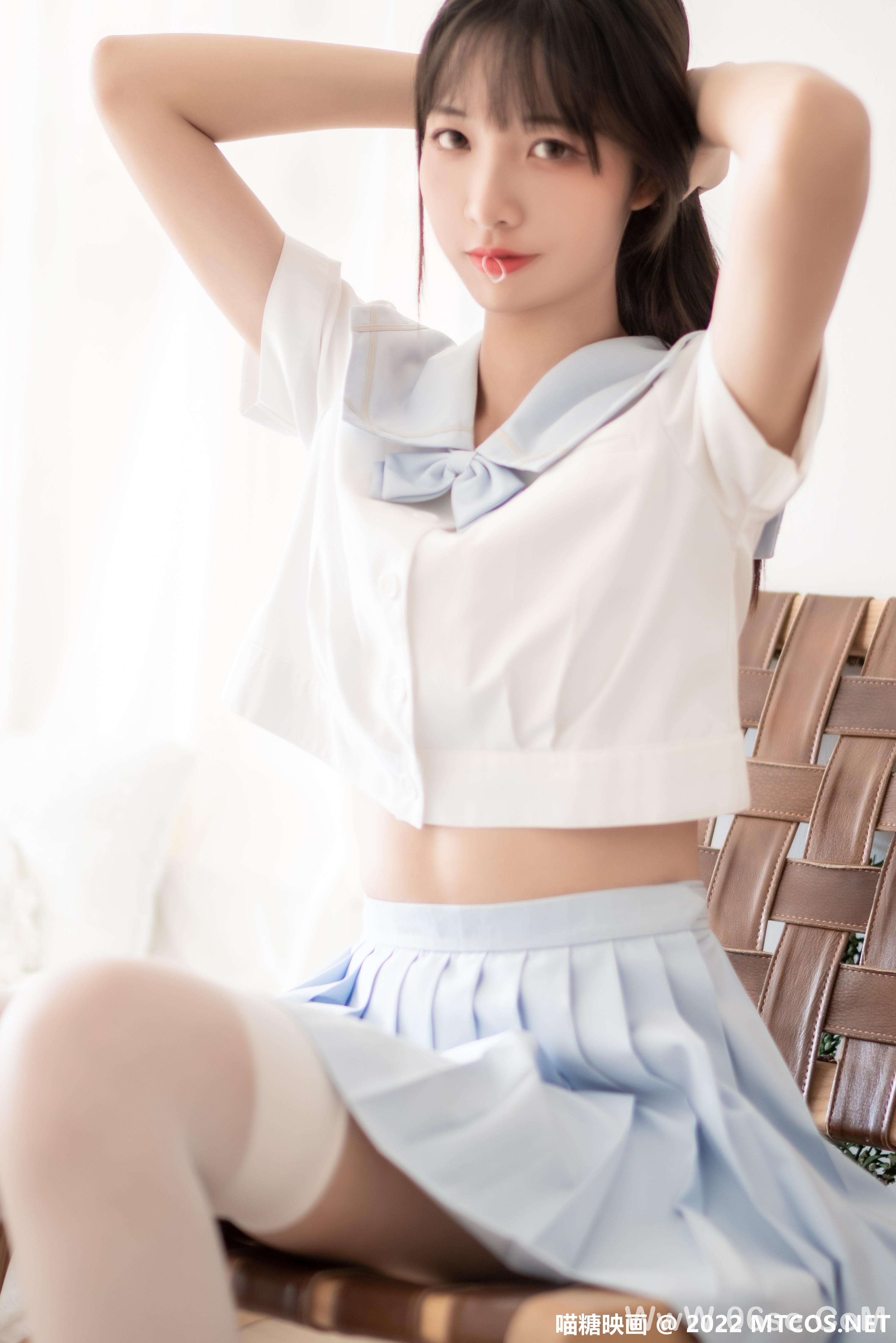 图片[22]-[喵糖映画] 2022.08.28 赏美 VOL.496 JL学生服 [64+1P-475M]-六色网