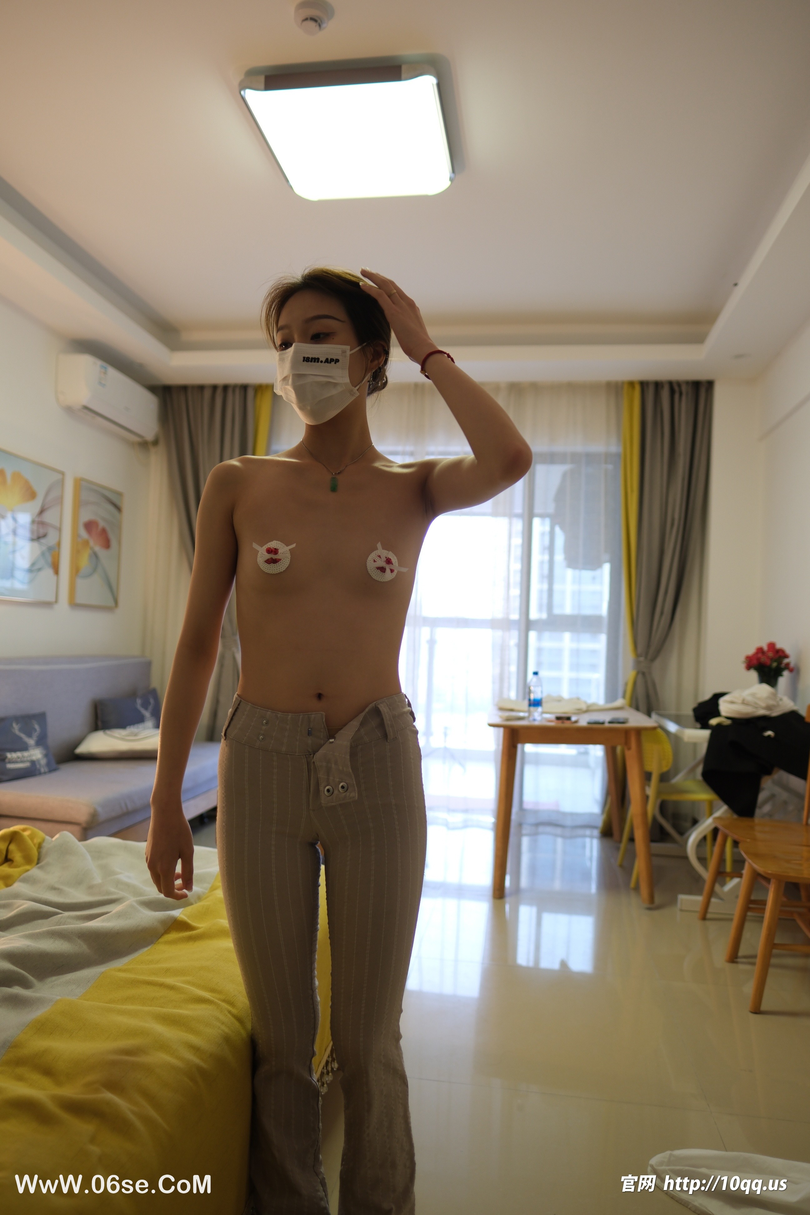 图片[2]-[ROSI写真] 口罩系列 2025.04.17 KZ.3231 [58+1P-102M]-六色网