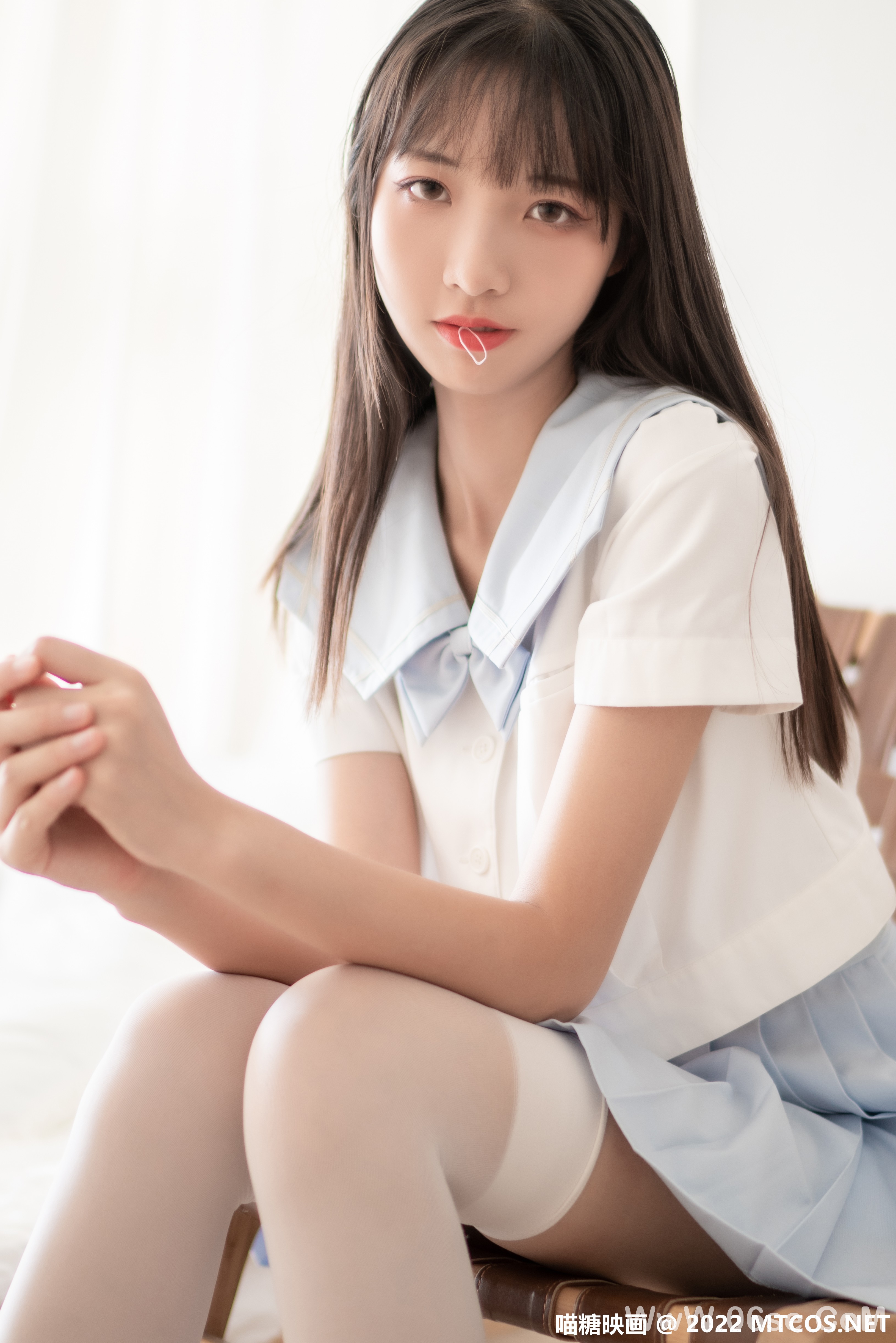 图片[23]-[喵糖映画] 2022.08.28 赏美 VOL.496 JL学生服 [64+1P-475M]-六色网