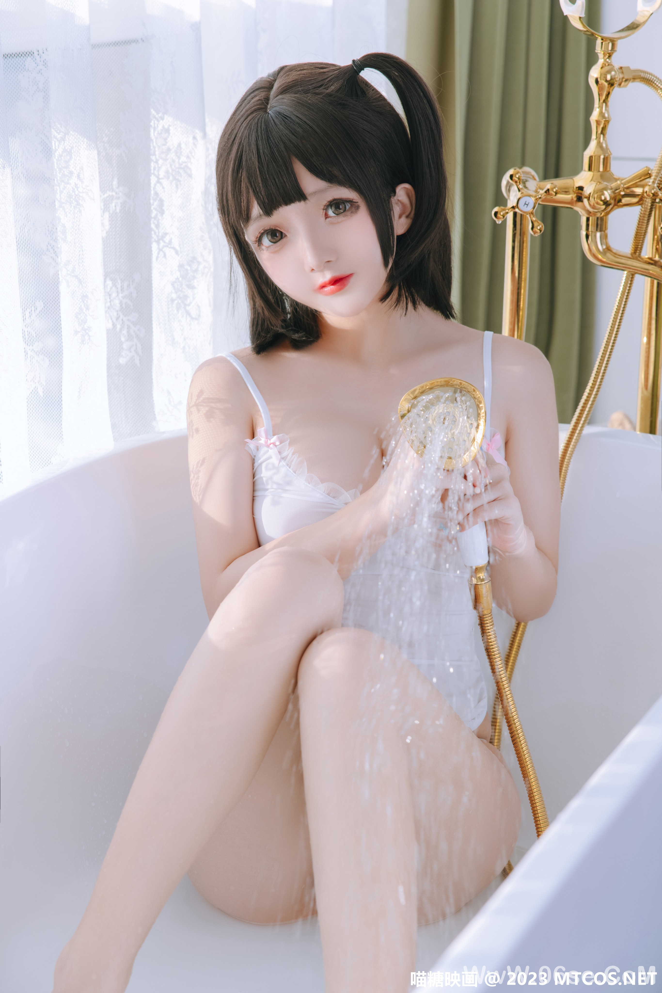 图片[40]-[喵糖映画] 2023.01.02 赏美 VOL.554 湿身小白裙 [72+1P-1.33G]-六色网