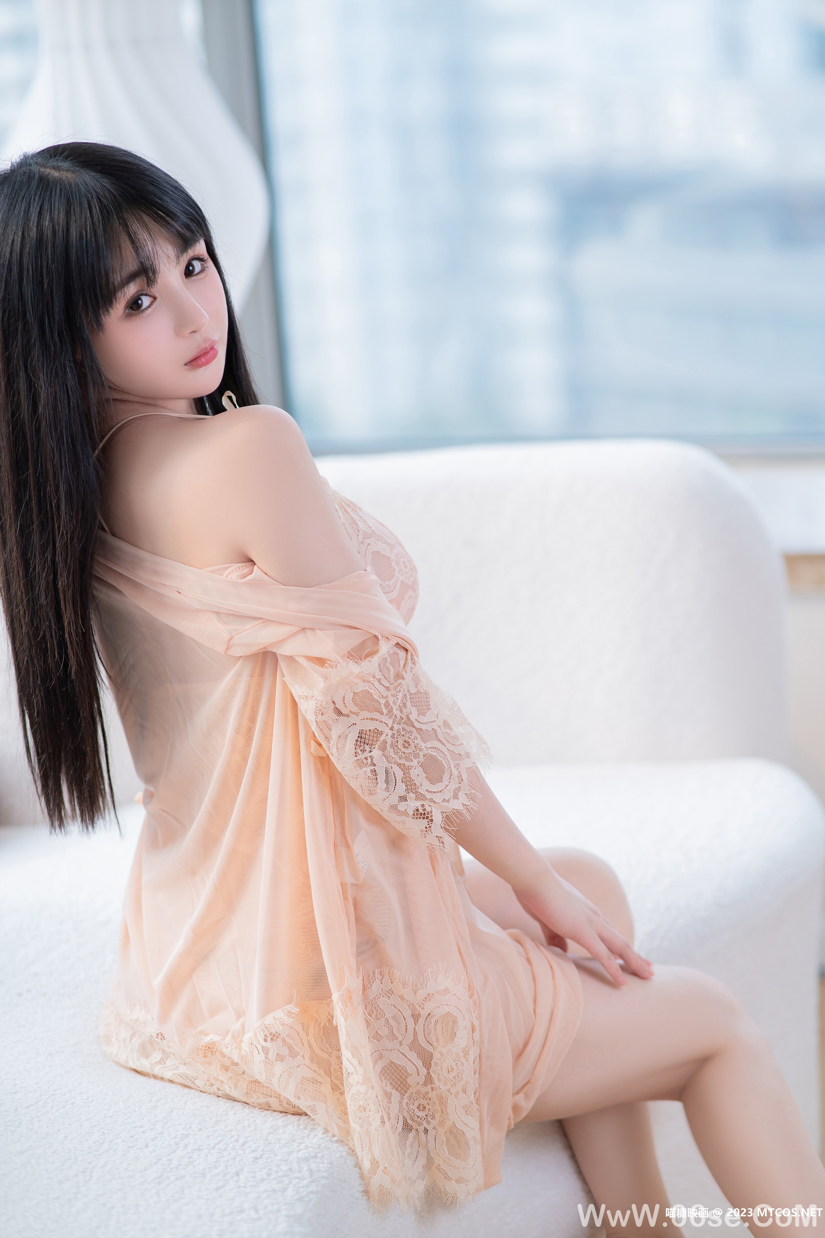 图片[10]-[喵糖映画] 2023.04.06 赏美 VOL.583 居家睡裙 [74+1P-2.57G]-六色网