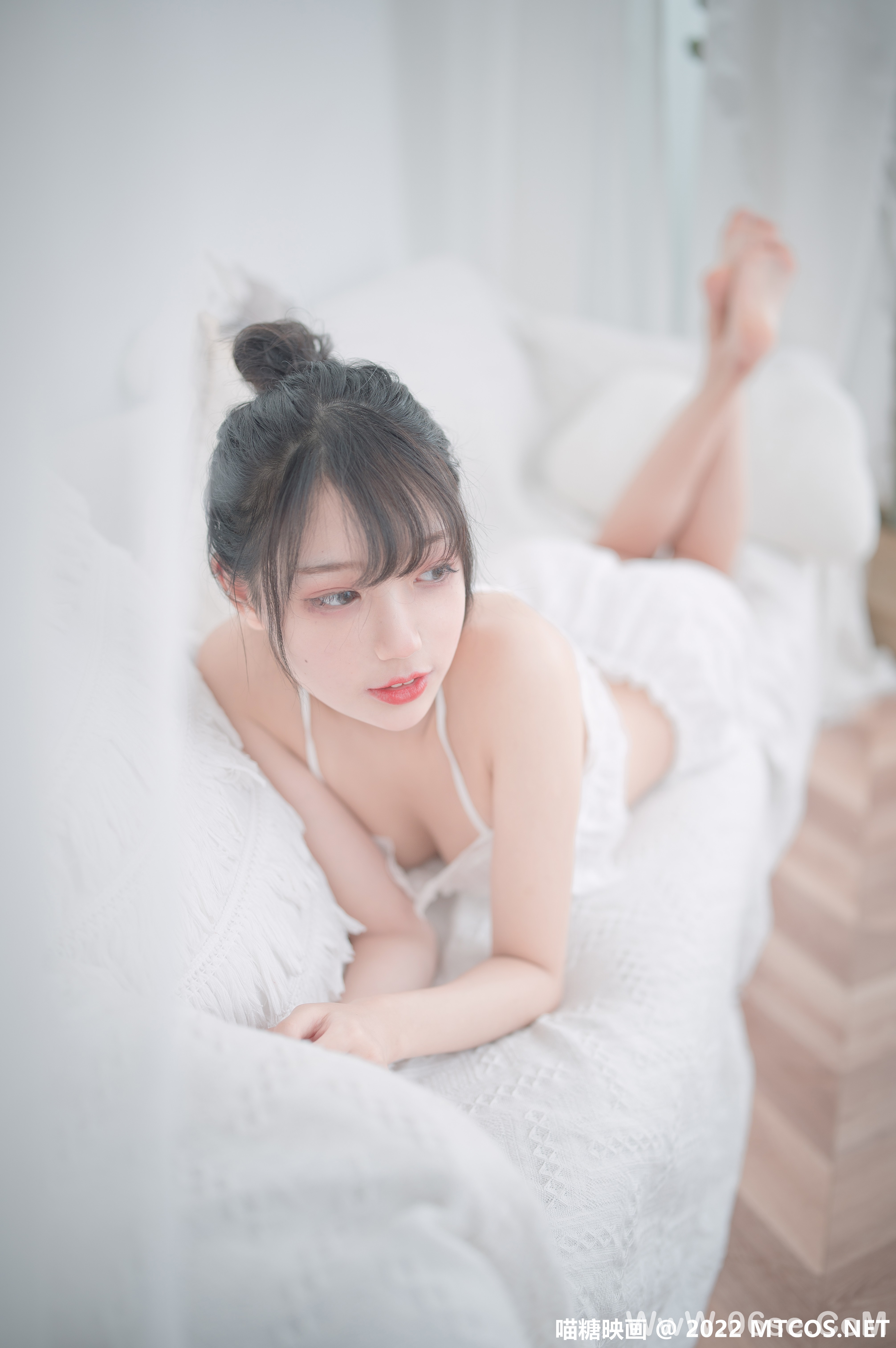 图片[13]-[喵糖映画] 2022.09.09 赏美 VOL.506 白色睡衣 [20+1P-198M]-六色网