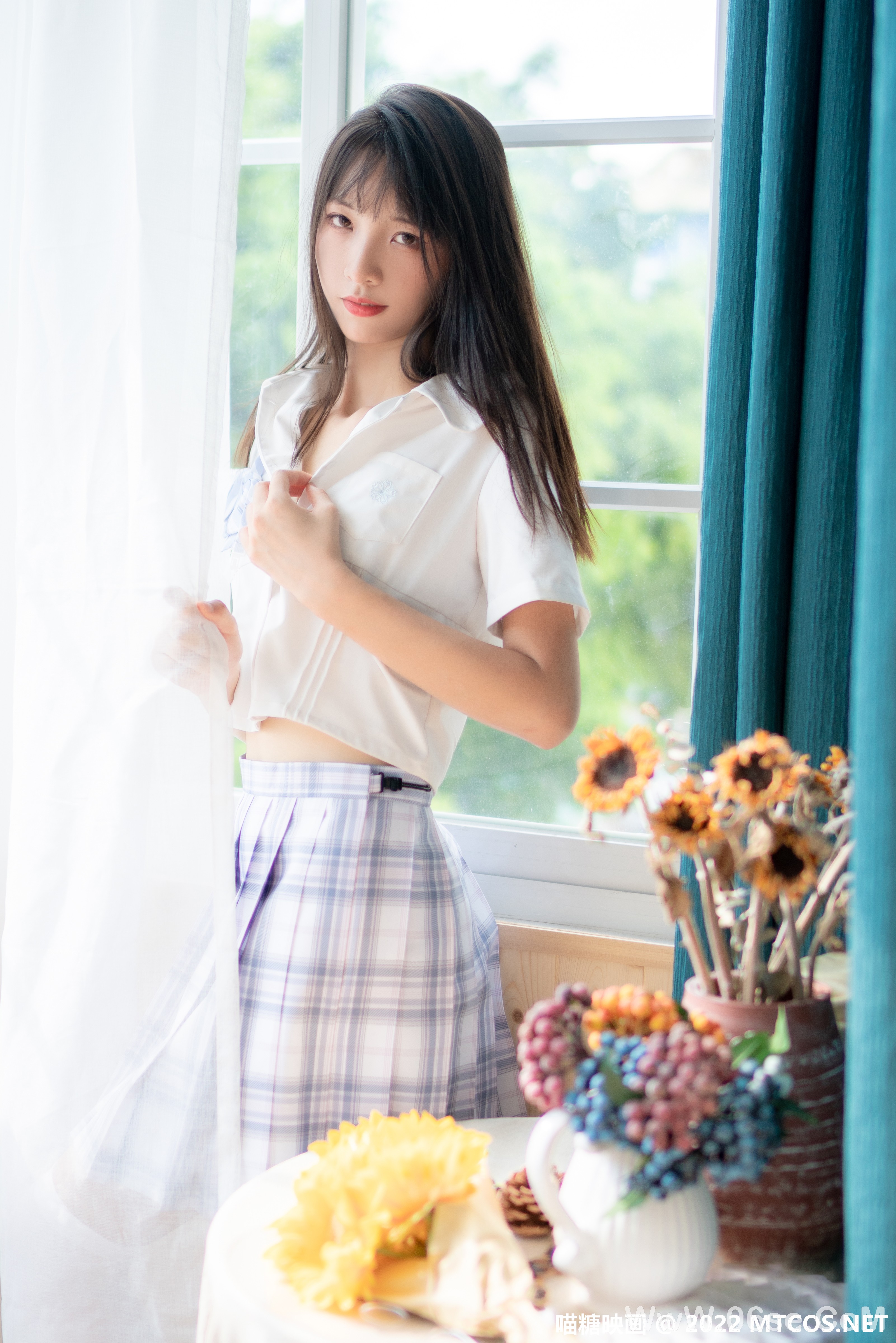 图片[20]-[喵糖映画] 2022.07.28 赏美 VOL.466 向阳JK [41+1P-386M]-六色网
