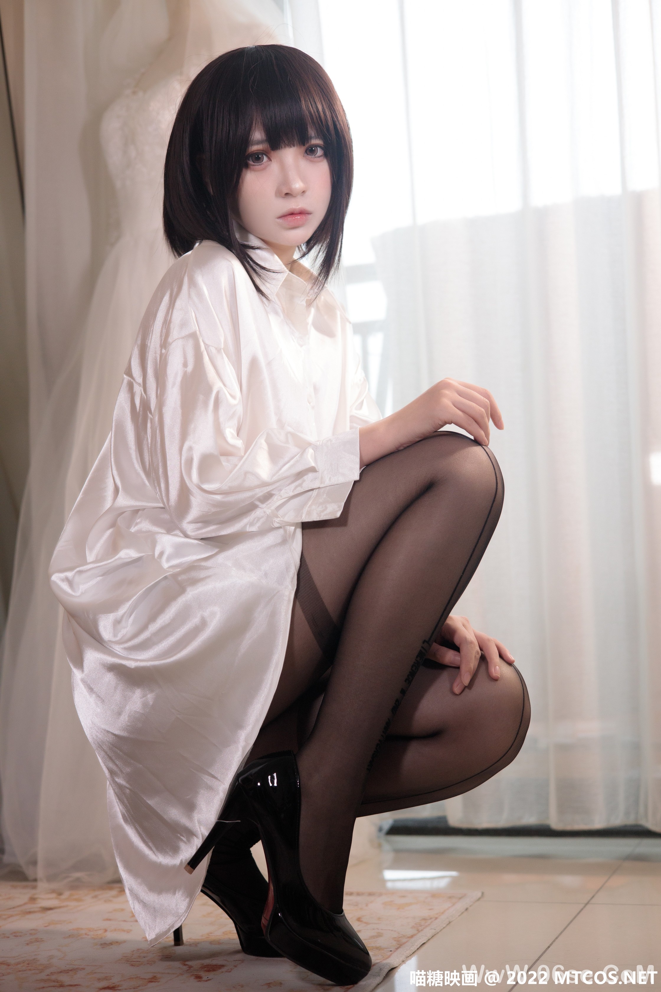 图片[42]-[喵糖映画] 2022.09.28 赏美 VOL.518 白衬衫少女 [44+1P-1.02G]-六色网