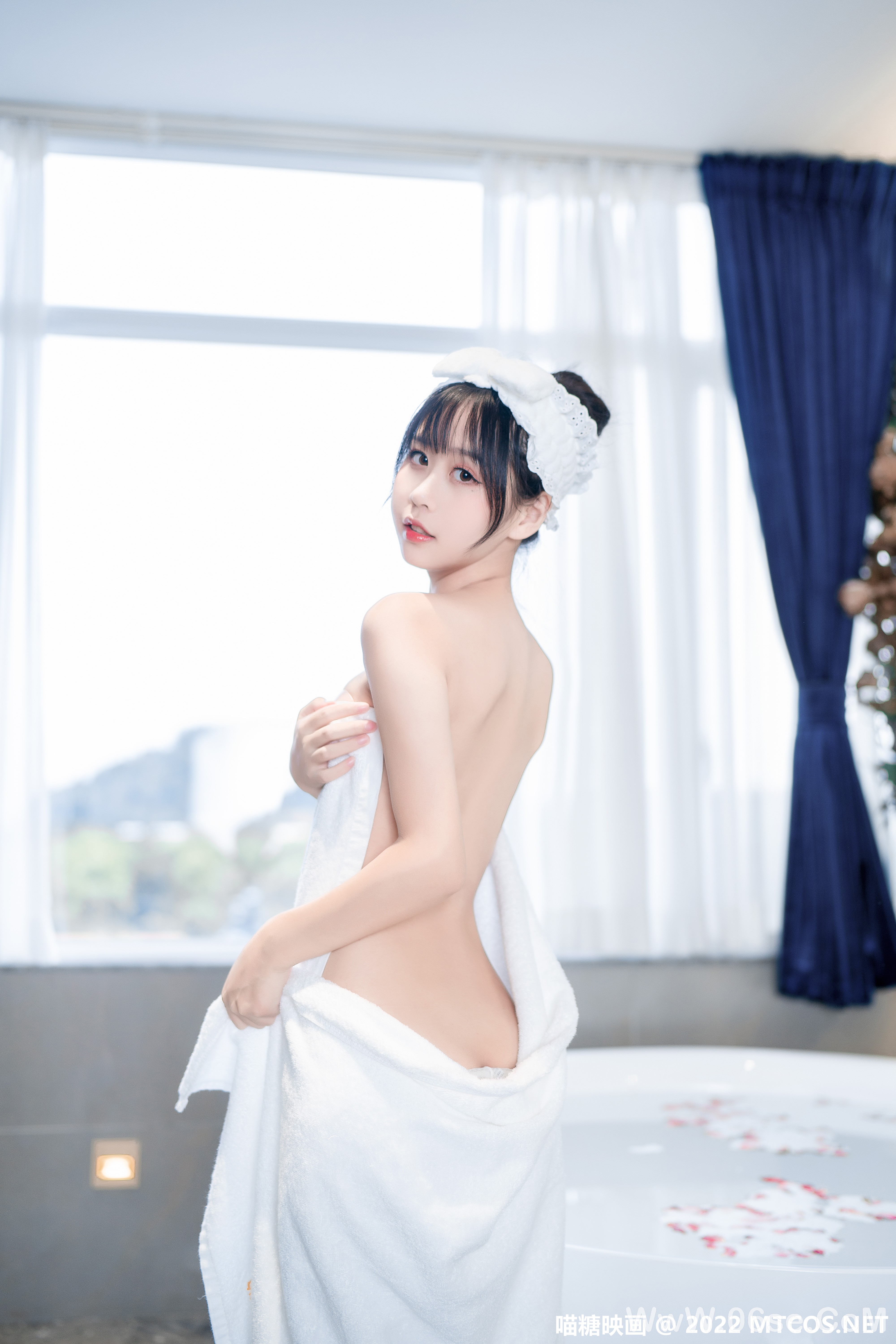 图片[11]-[喵糖映画] 2022.10.05 赏美 VOL.524 浴巾少女 [27+1P-253M]-六色网