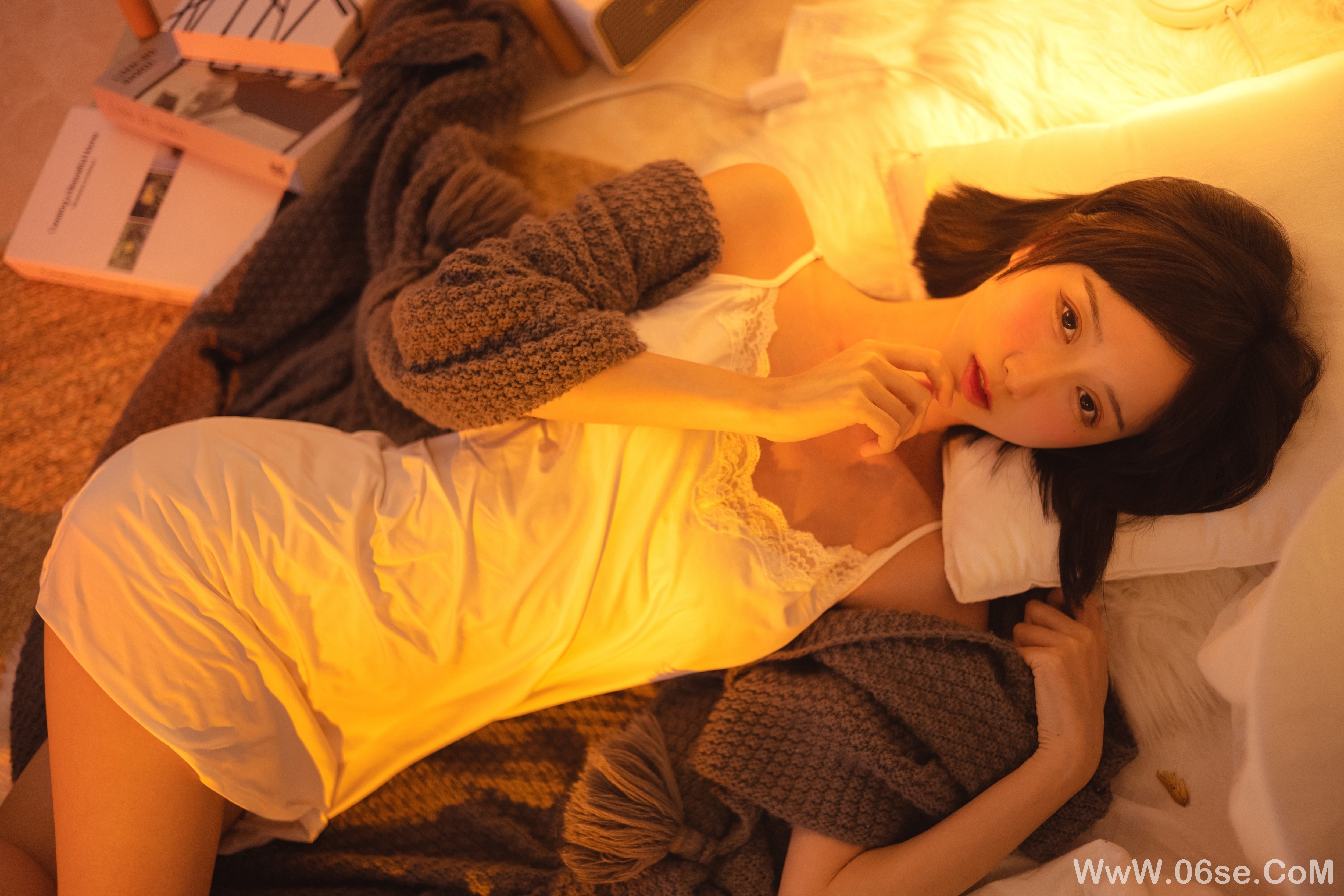 图片[14]-[喵糖映画] 2023.05.10 赏美 VOL.594 蕾丝睡裙 [28+1P-253M]-六色网