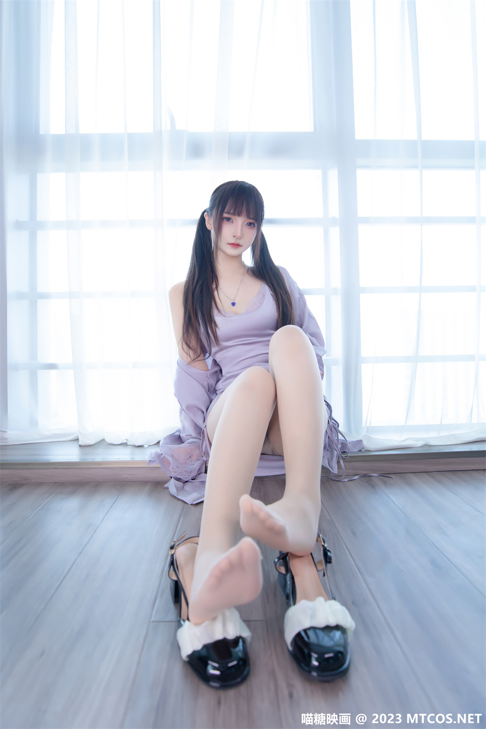 图片[41]-[喵糖映画] 2023.05.01 赏美 VOL.591 紫色纱裙 [75+1P-15M]-六色网
