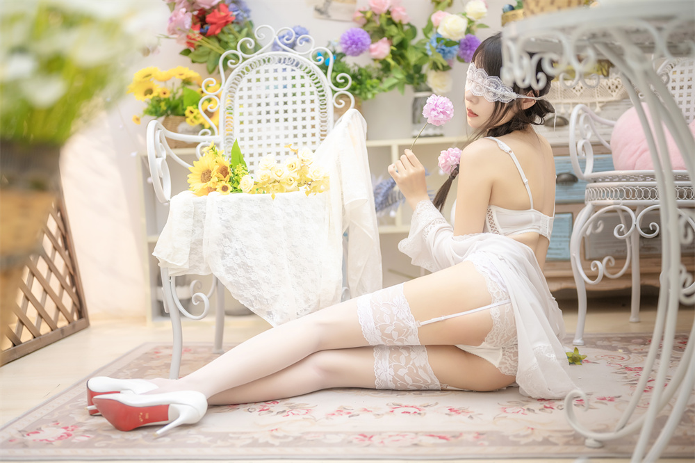 图片[22]-[喵糖映画] 2022.08.03 赏美 VOL.472 白色花语 [49+1P-18M]-六色网