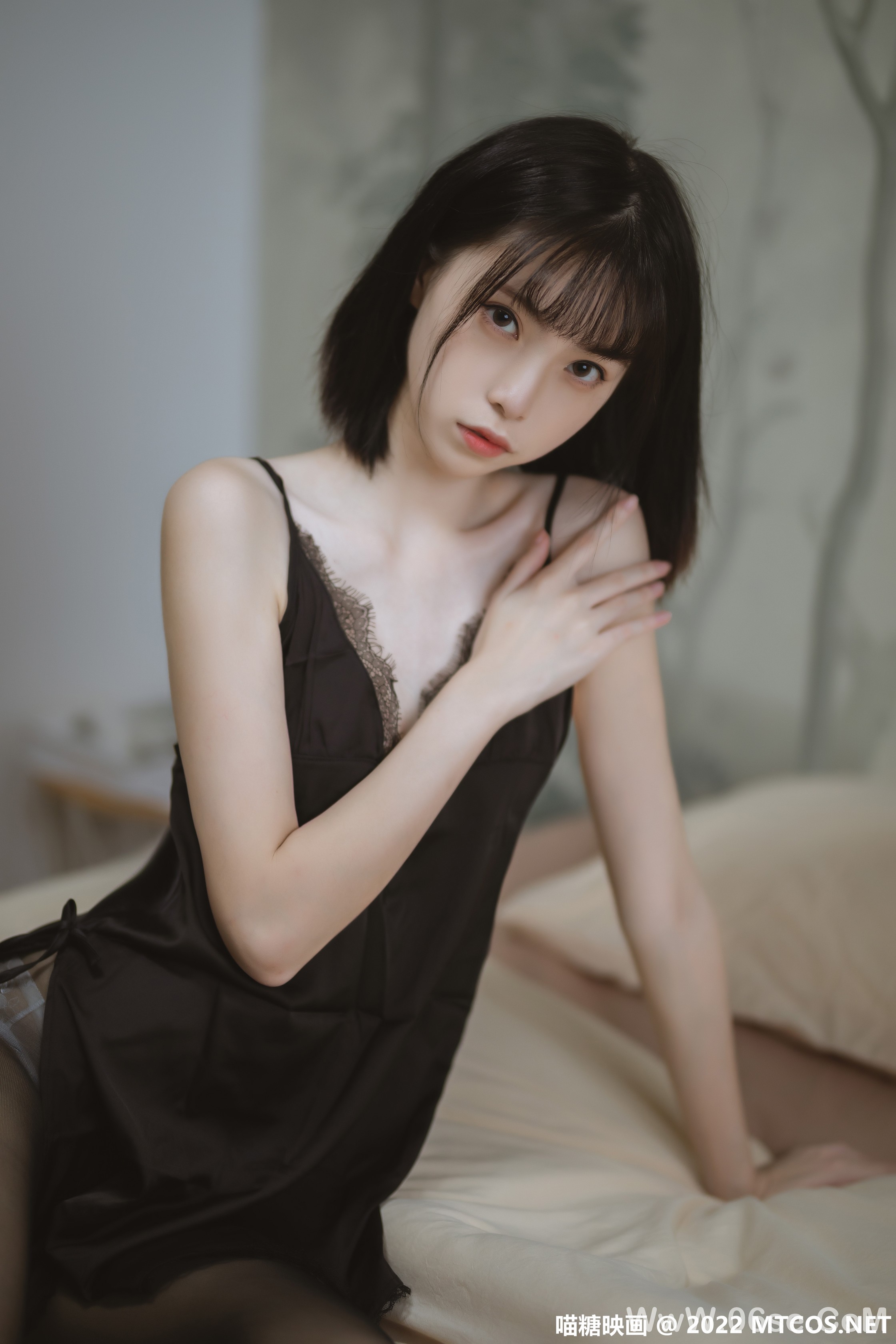图片[36]-[喵糖映画] 2022.08.06 赏美 VOL.475 黑色蕾丝睡衣 [35+1P-710M]-六色网