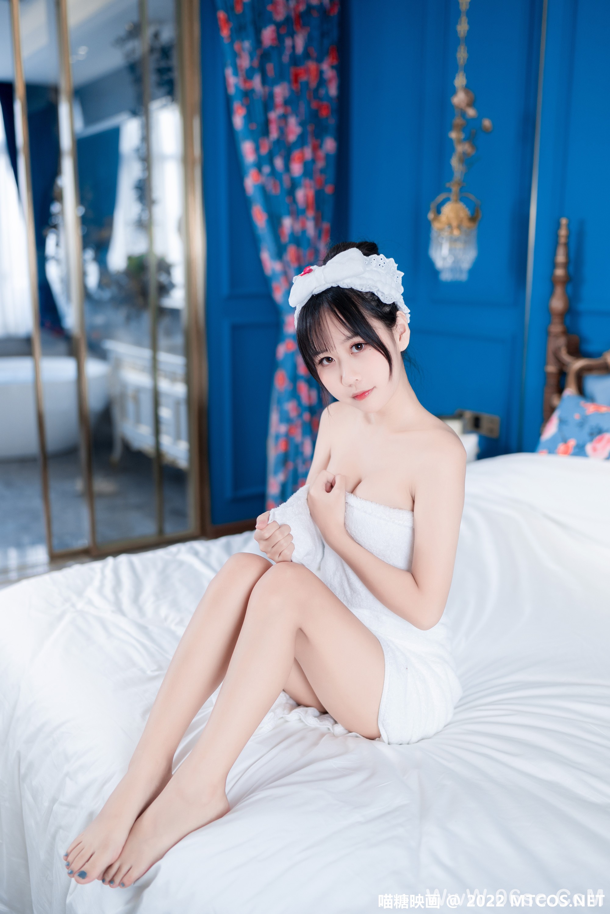 图片[15]-[喵糖映画] 2022.10.05 赏美 VOL.524 浴巾少女 [27+1P-253M]-六色网