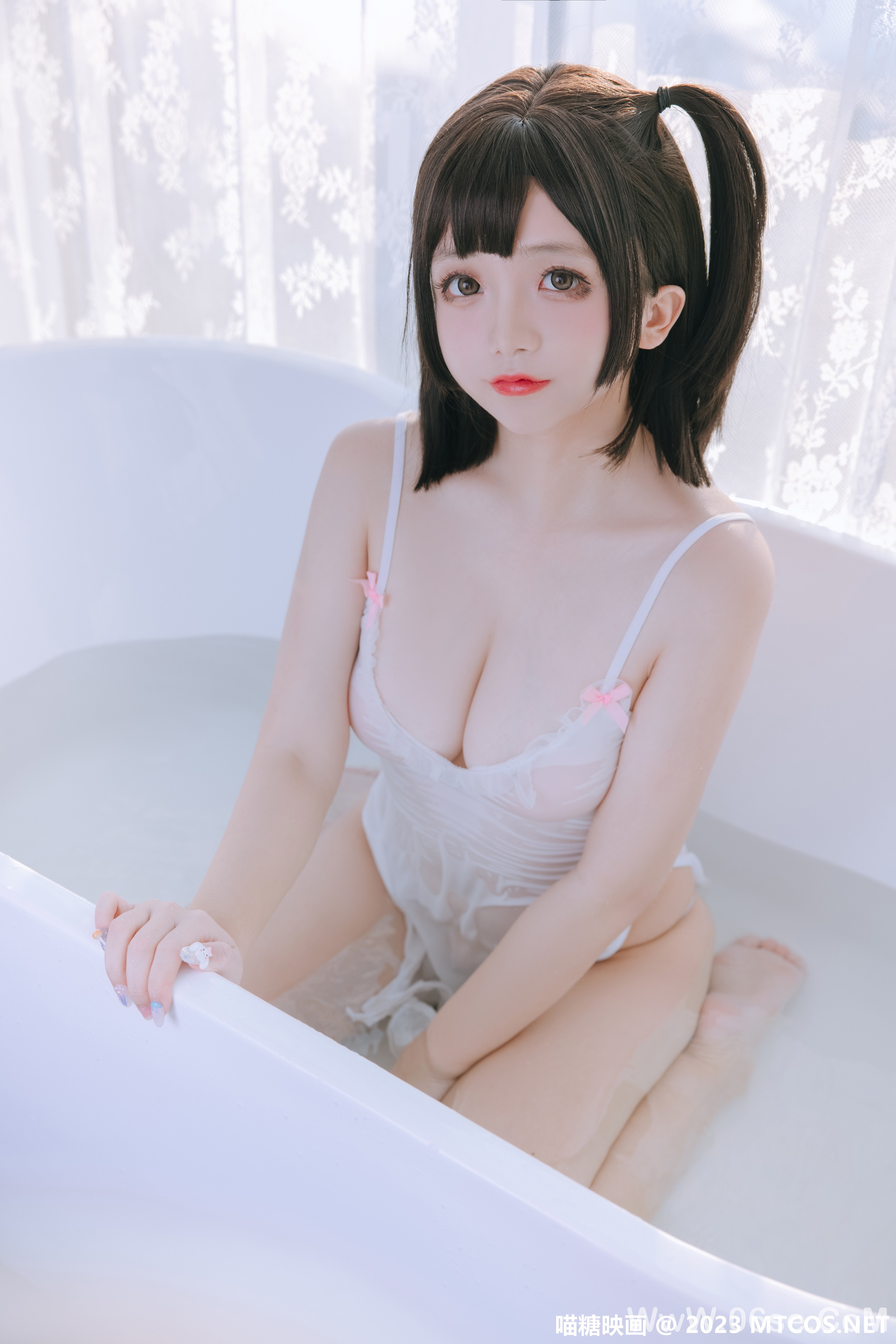 图片[13]-[喵糖映画] 2023.01.02 赏美 VOL.554 湿身小白裙 [72+1P-1.33G]-六色网