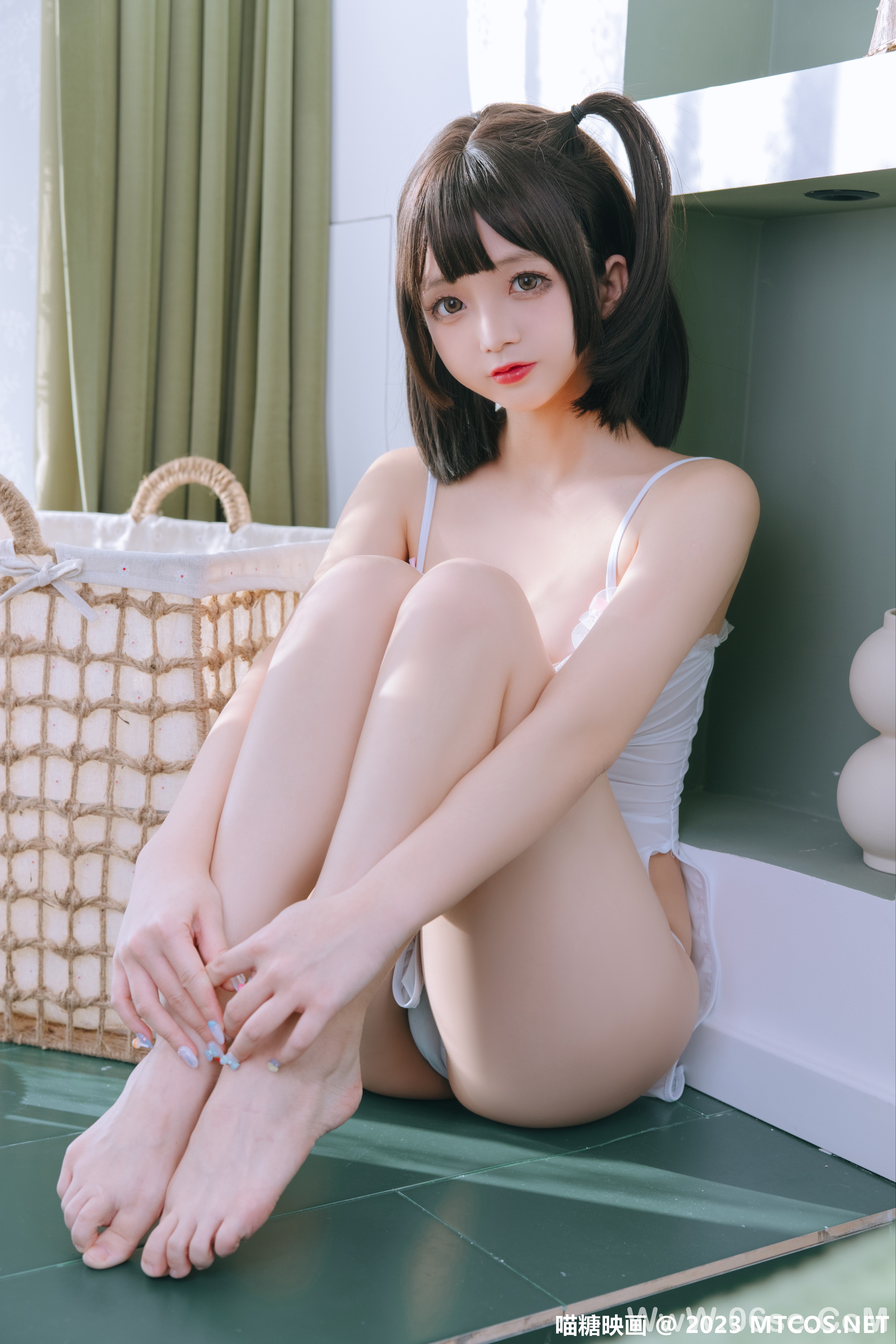 图片[17]-[喵糖映画] 2023.01.02 赏美 VOL.554 湿身小白裙 [72+1P-1.33G]-六色网