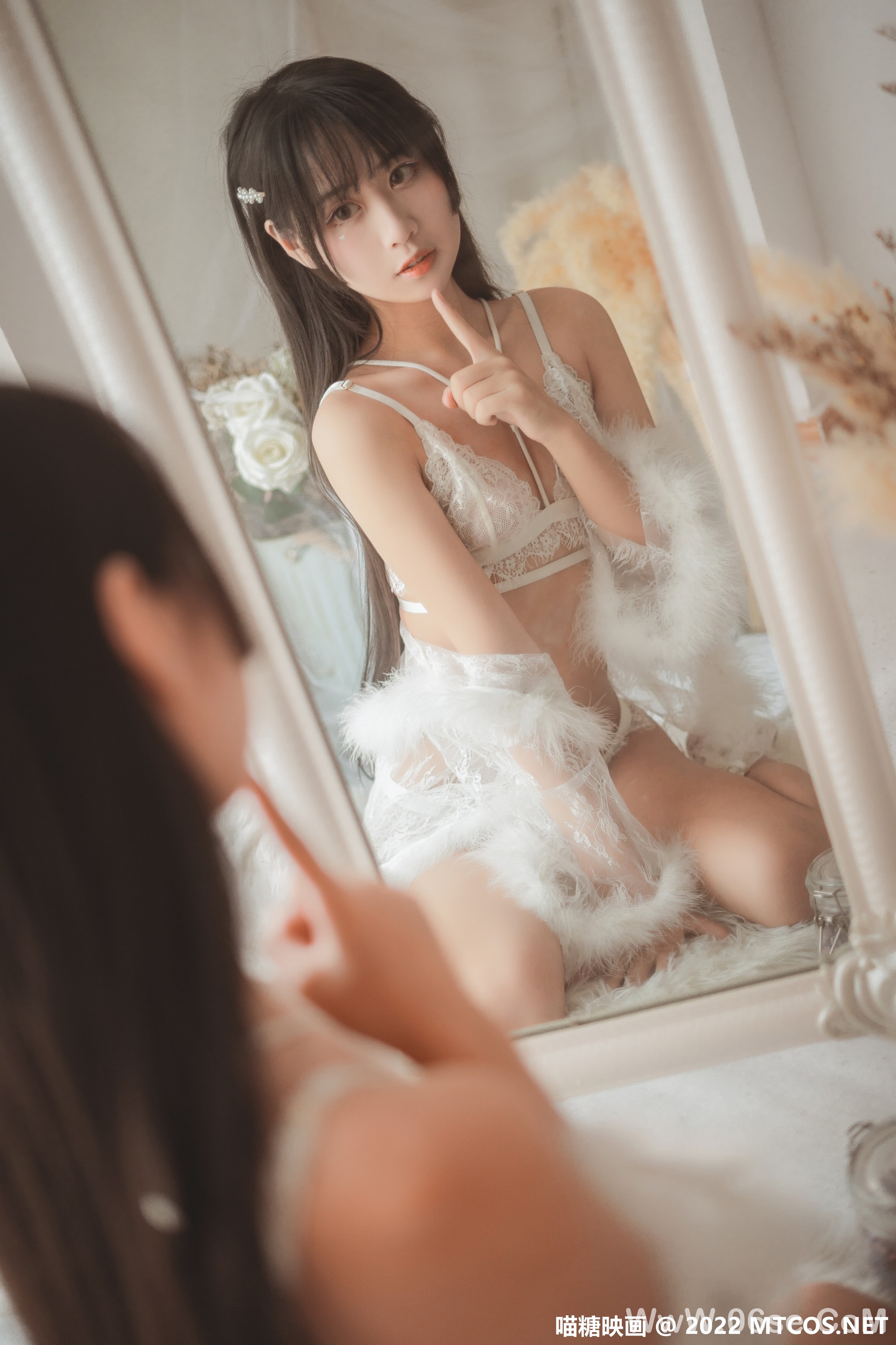 图片[23]-[喵糖映画] 2022.09.30 赏美 VOL.520 毛绒内衣 [27+1P-372M]-六色网