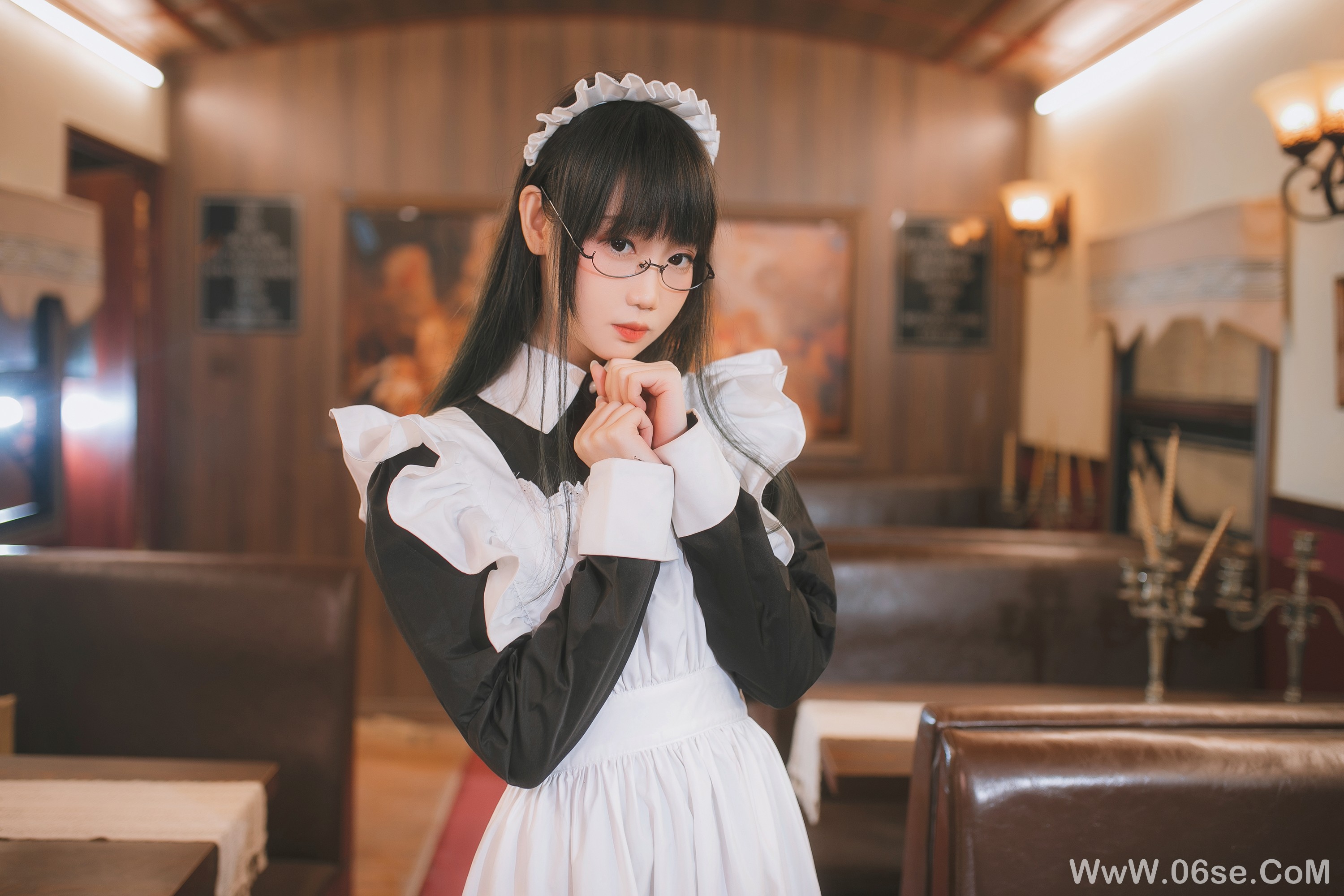 图片[34]-[喵糖映画] 2022.10.26 赏美 VOL.535 咖啡厅女仆 [33+1P-129M]-六色网
