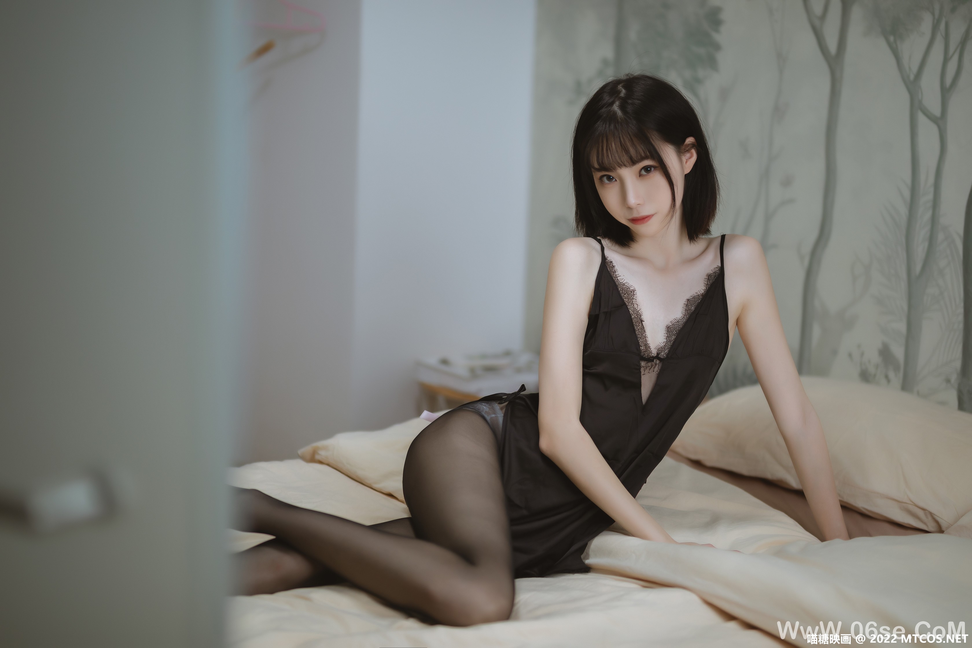 图片[31]-[喵糖映画] 2022.08.06 赏美 VOL.475 黑色蕾丝睡衣 [35+1P-710M]-六色网