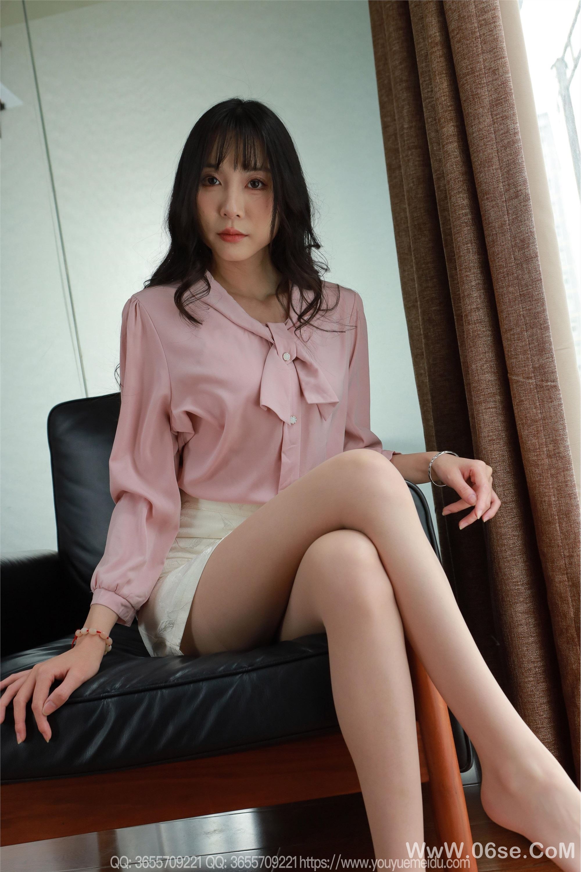 图片[3]-IESS异思趣向 2025.05.11 丝享家 2050 团团《粉色OL（下）》[82P]-六色网