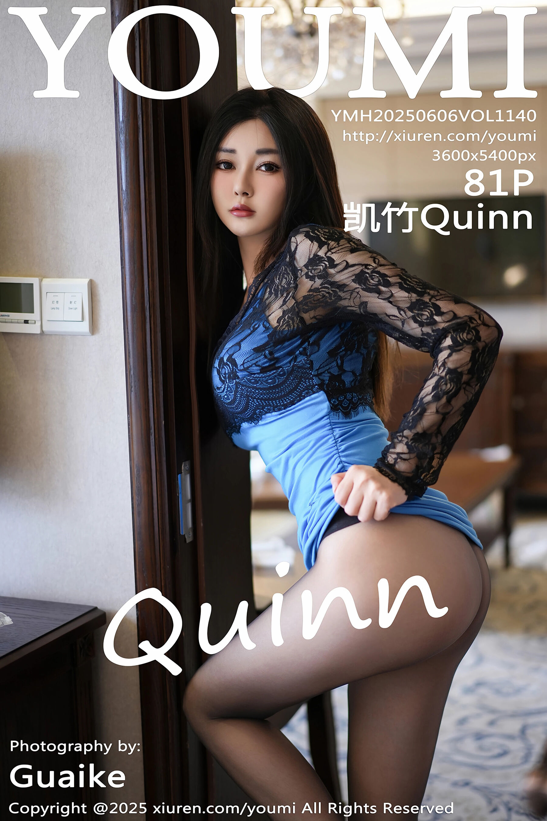 尤蜜荟 2025.06.06 NO.1140 凯竹Quinn[82P]-六色网