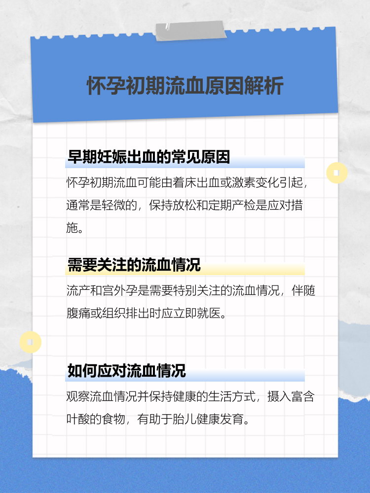 怀孕了为什么会流血