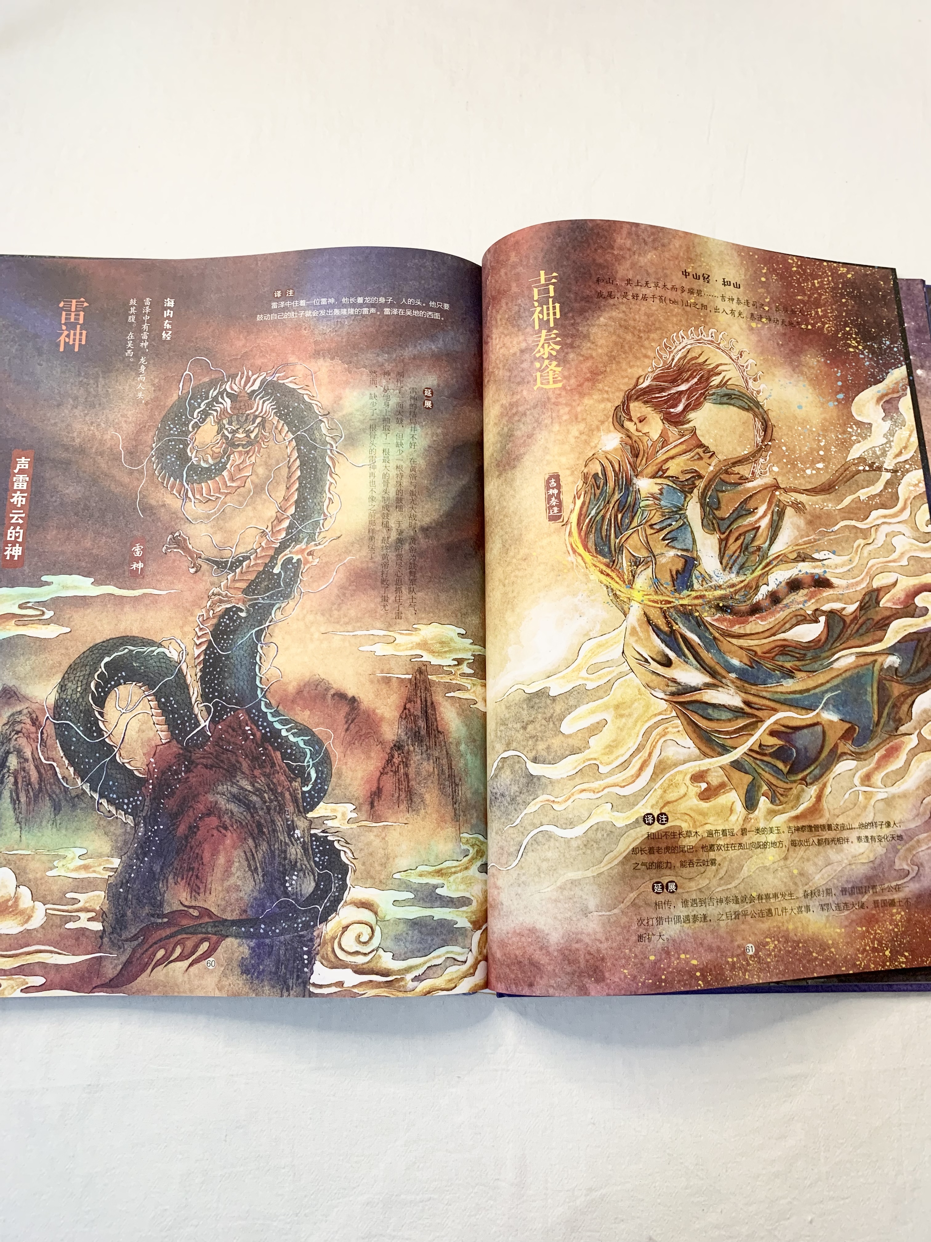 美绘版《山海经》,yyds,太精美大气了