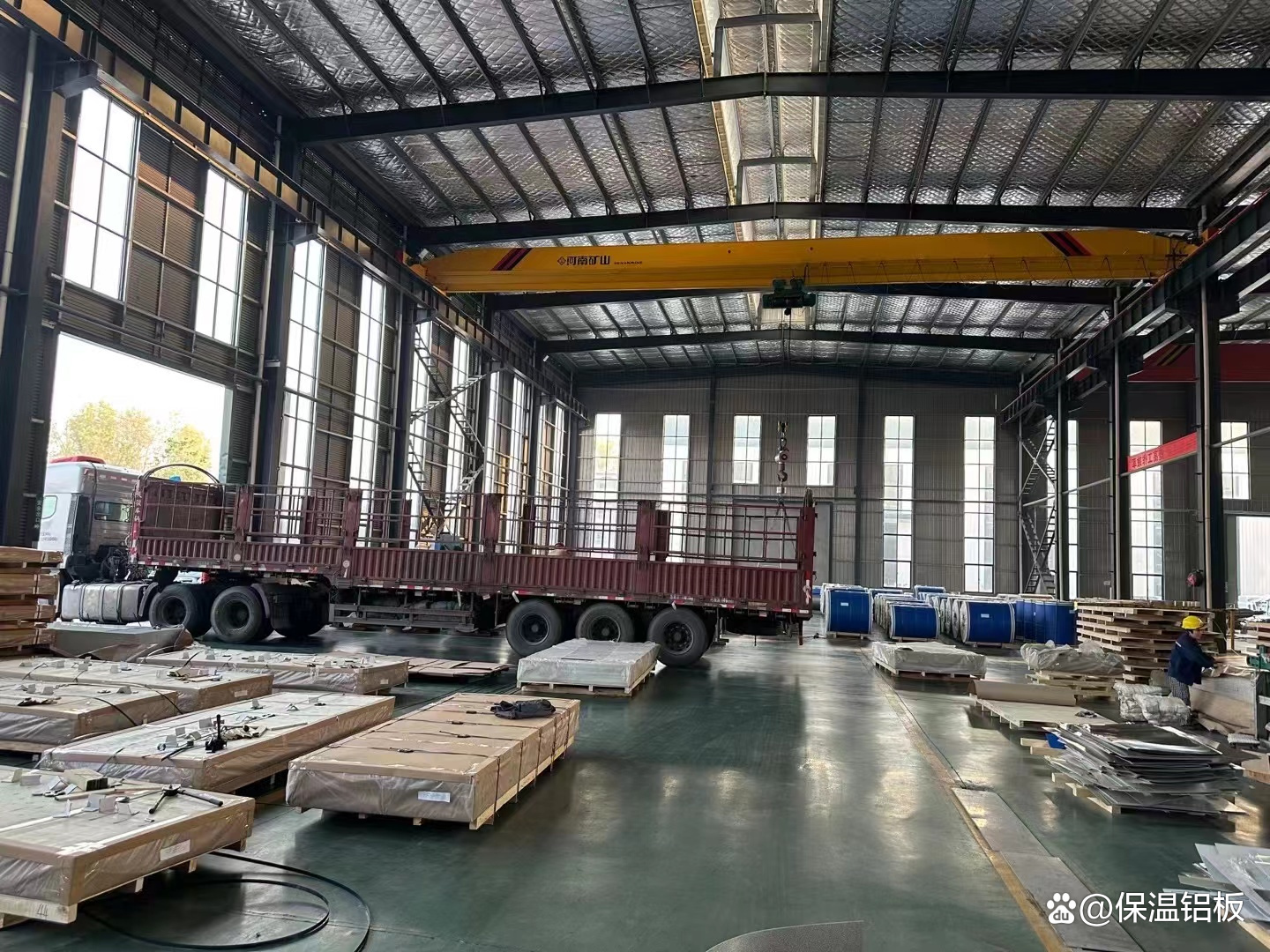 铝板的密度仅为2