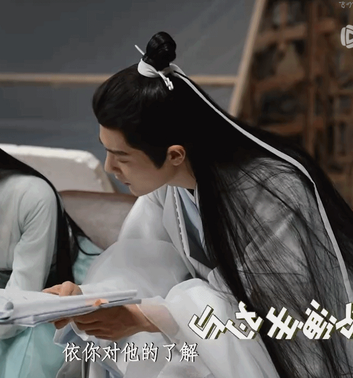 发带和头发丝都是美得!#肖战玉骨遥