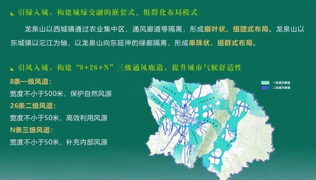 成都通风廊道将打造城市绿色氧吧