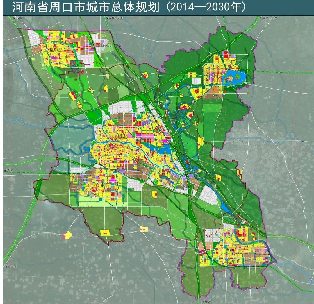 商水县新城区规划图图片