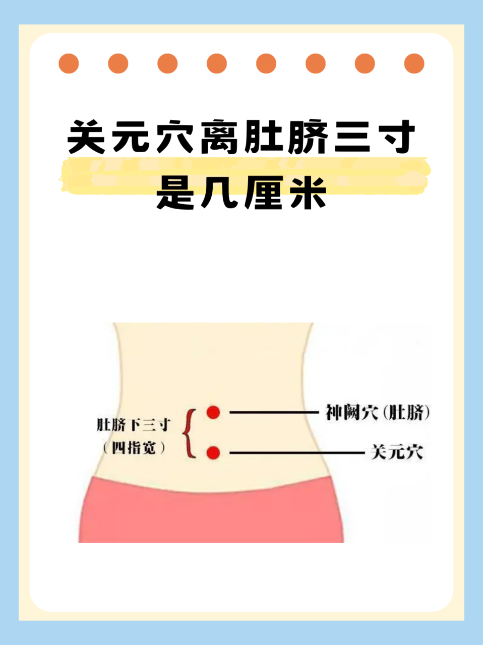 肚脐下关元准确位置图图片