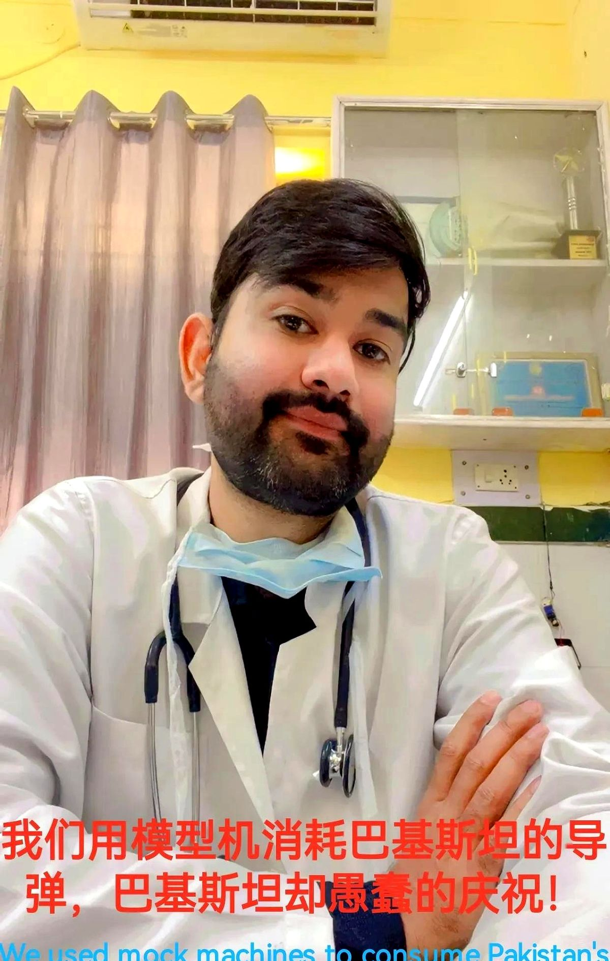 他说印度的新闻,别说是关于印巴战争的,哪怕是个天气预报,都像个谜