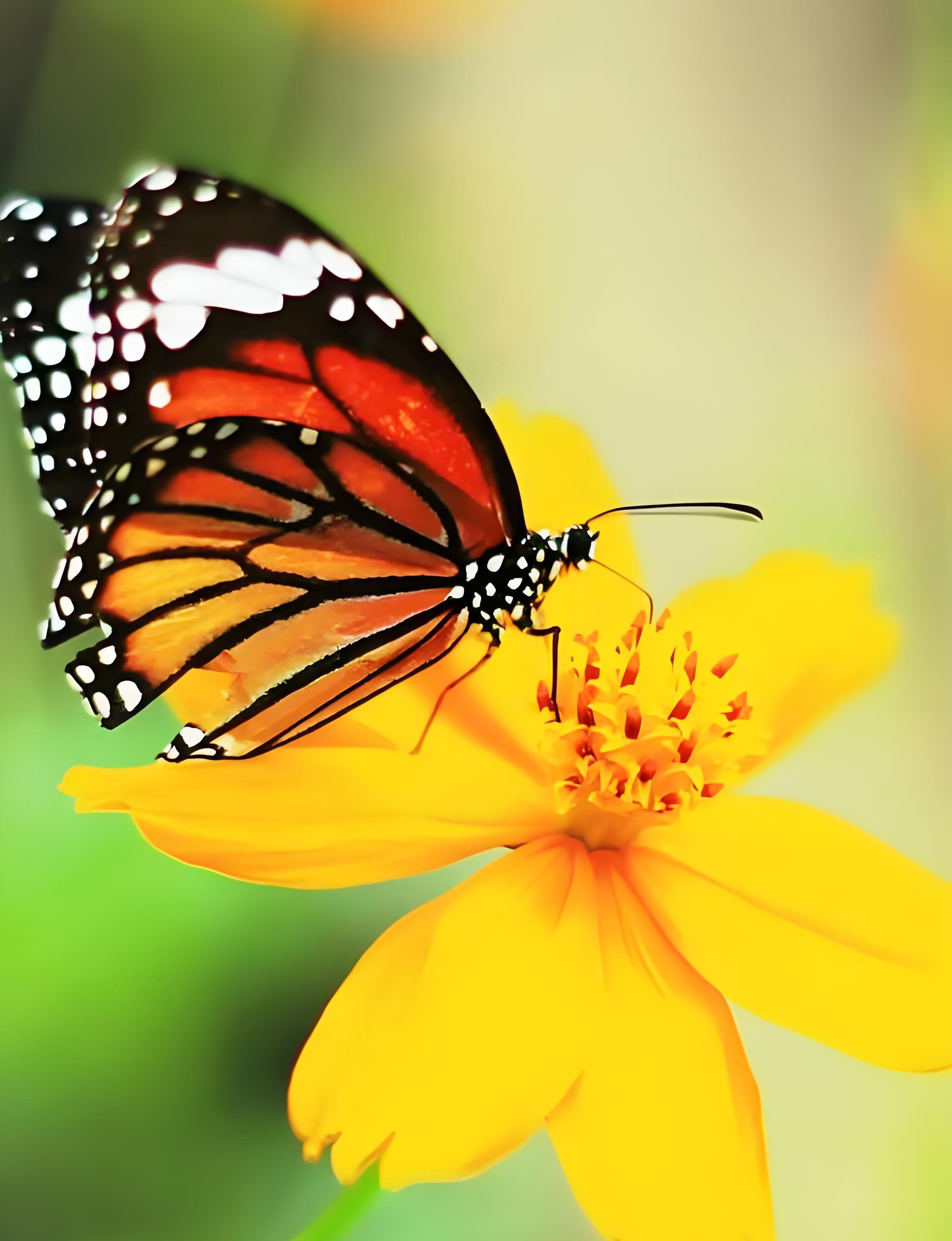 蜜蜂和蝴蝶用什么采蜜?(小蜜蜂和蝴蝶采蜜)