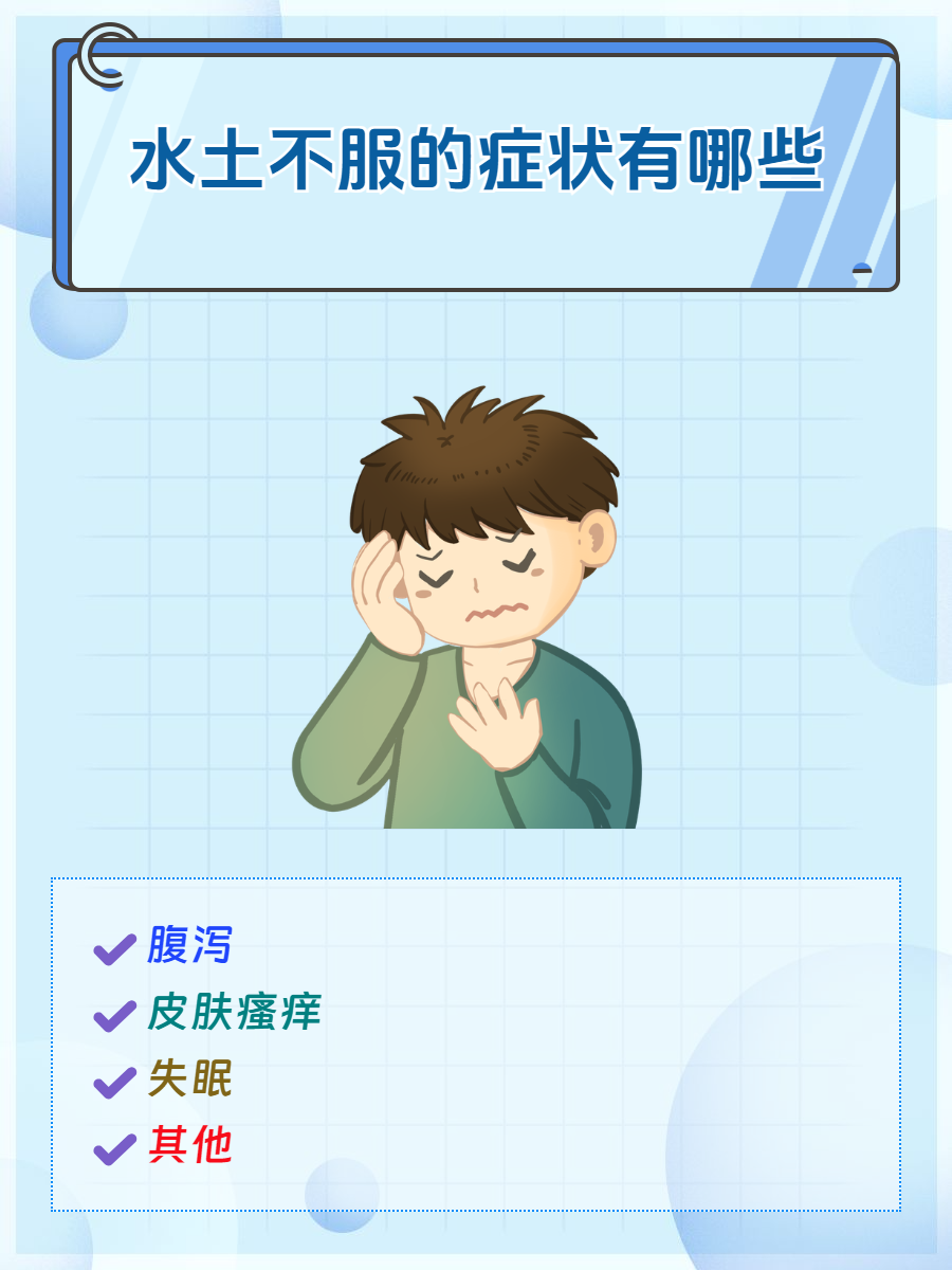 备用什么应对水土不服水土不服卡通图片水土不服图片