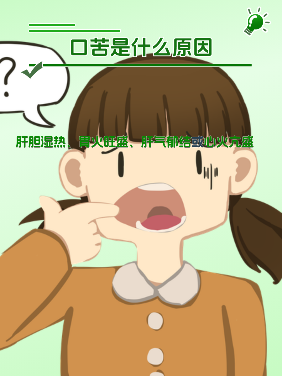 嘴里苦为什么 嘴里苦为什么