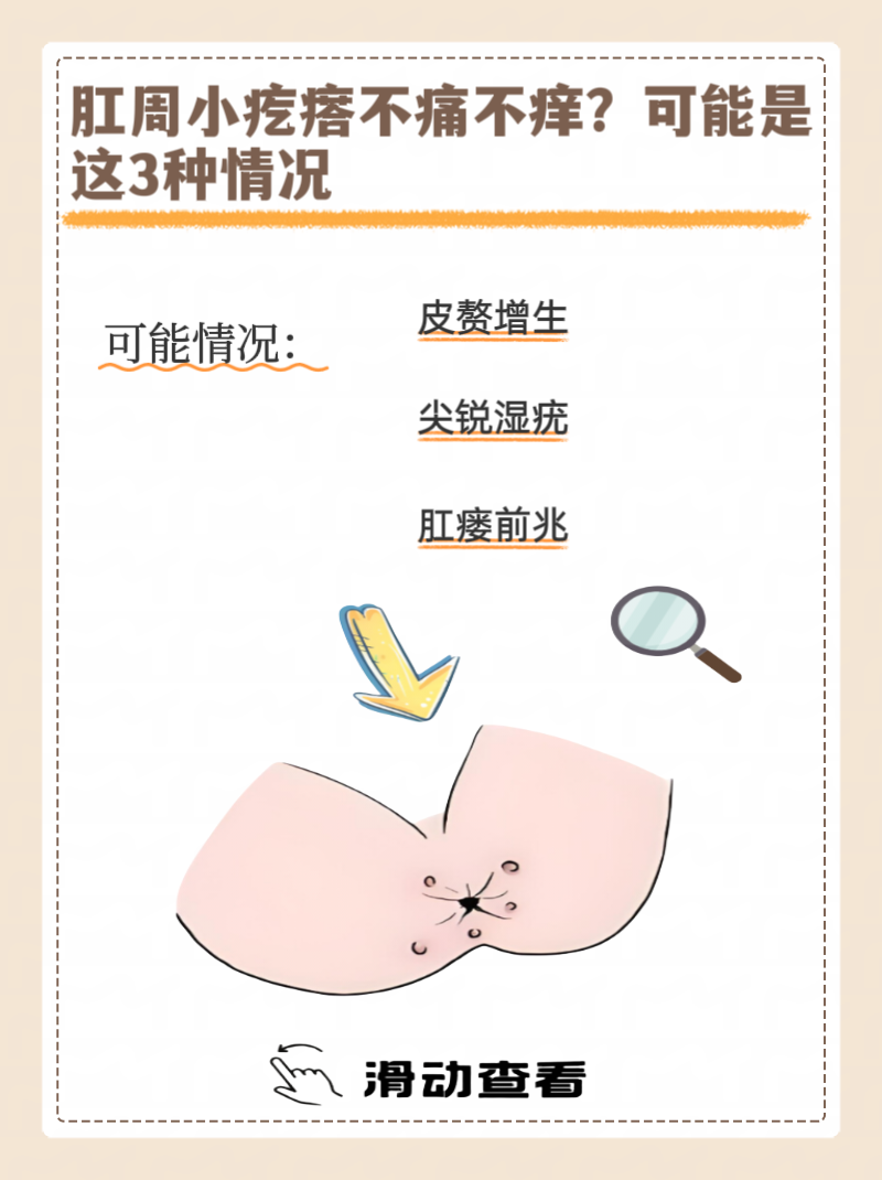 肛周小疙瘩不痛不痒?