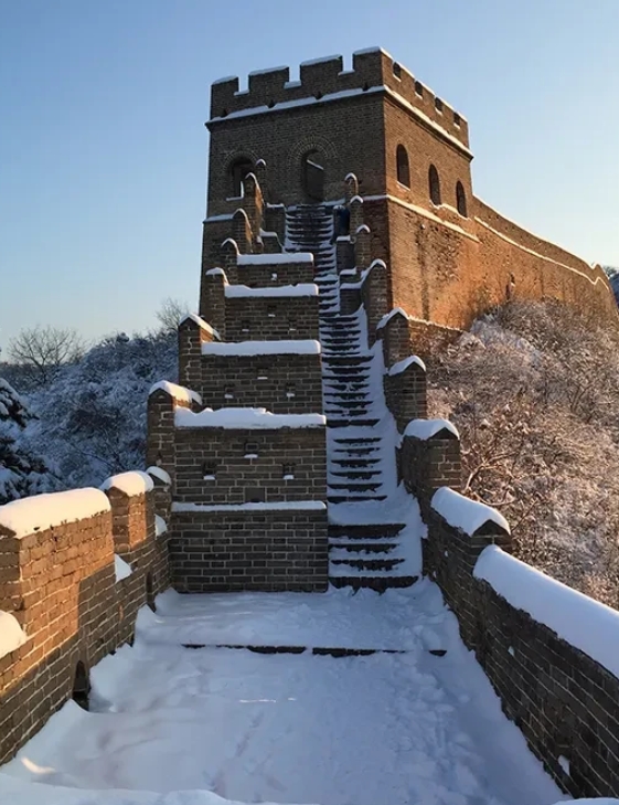 冬奥会雪长城图片图片