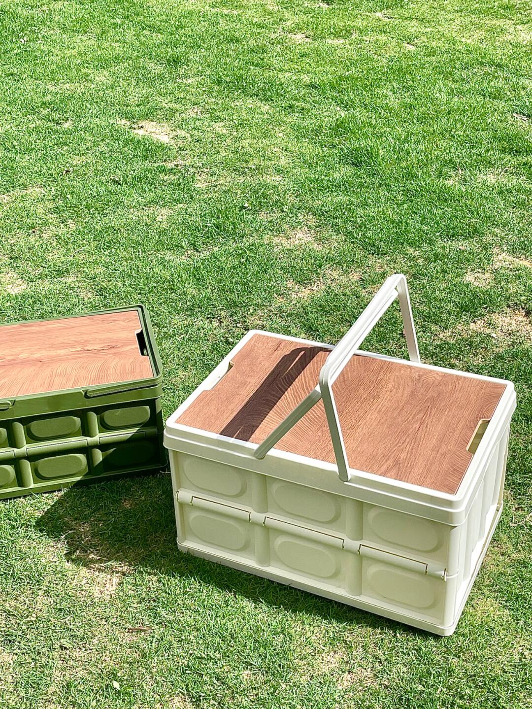 开头部分: 你是否在寻找一款既美观又实用的收纳箱,来提升你的露营