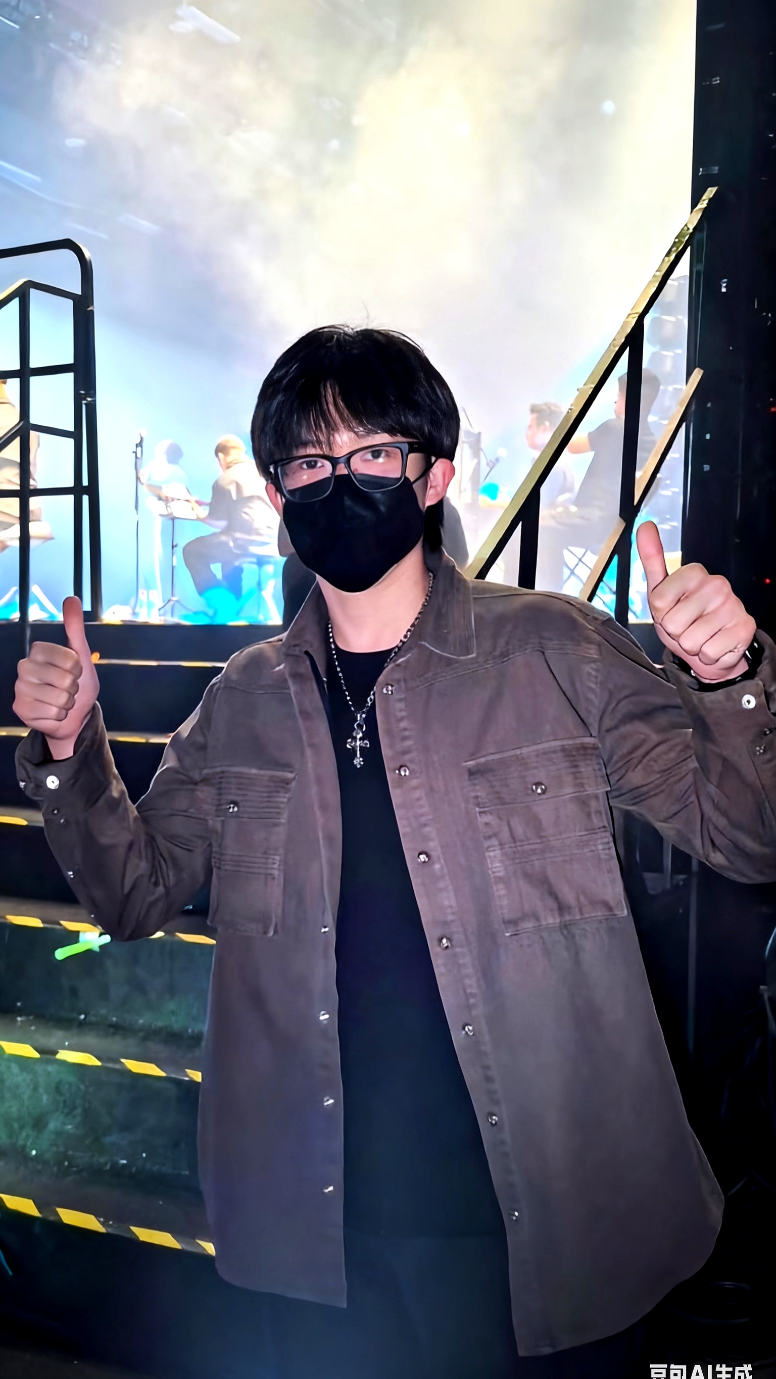 原来他是去给好朋友樊凯杰的演唱会站台了