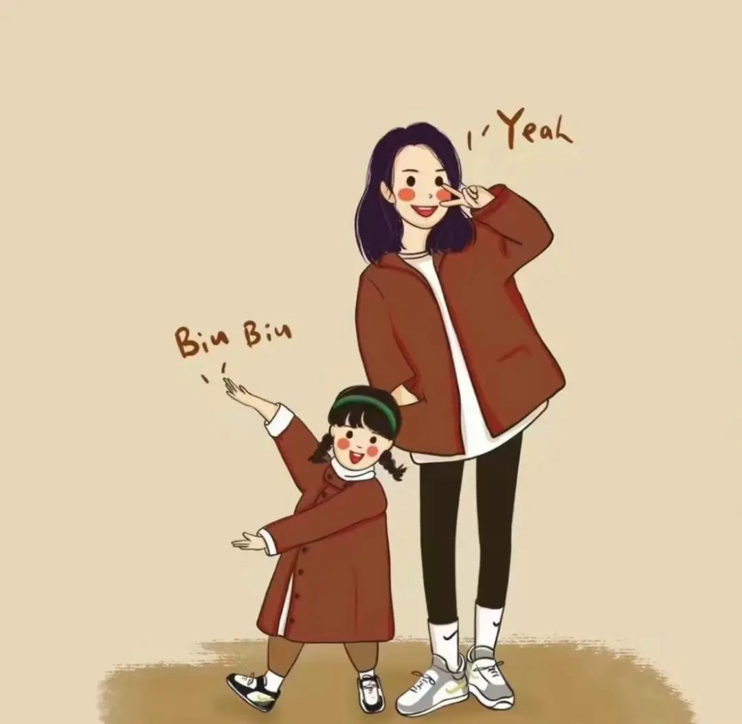 宝妈头像!超有爱,快来一起换头像! #精选头像# #亲子日常