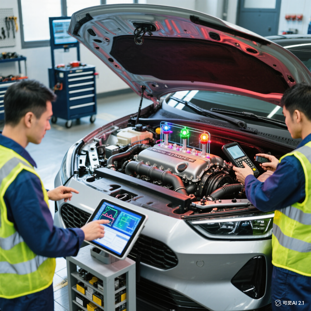 经过大量维修案例分析,最常见的问题根源在于发动机