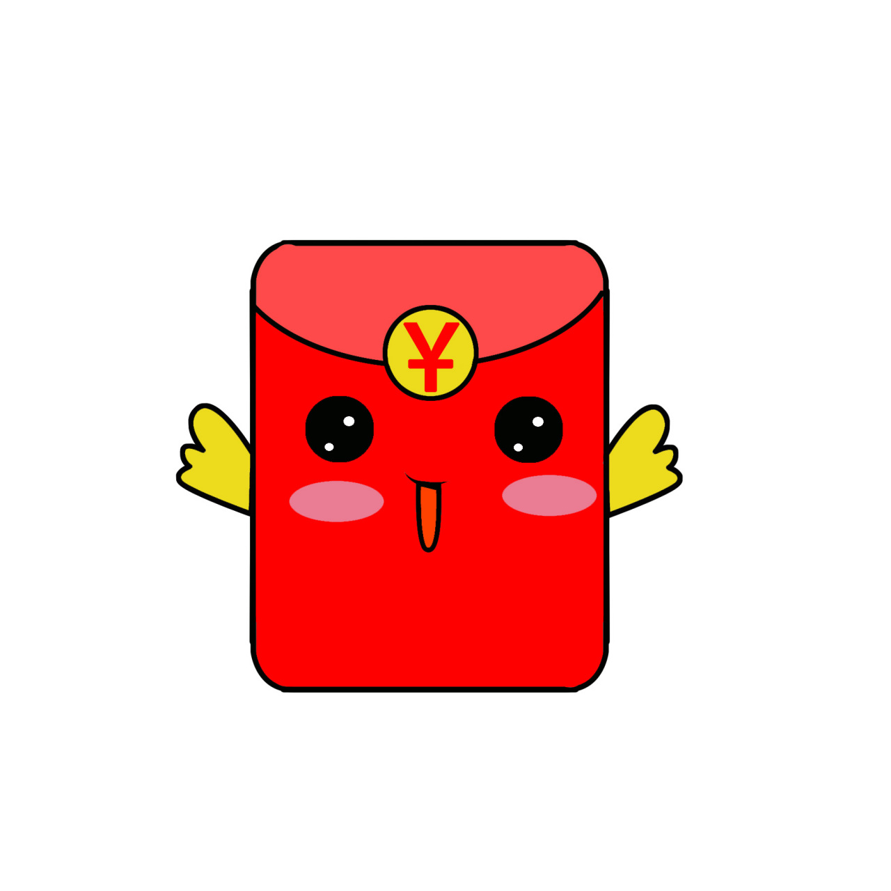 红包简笔画怎样画?