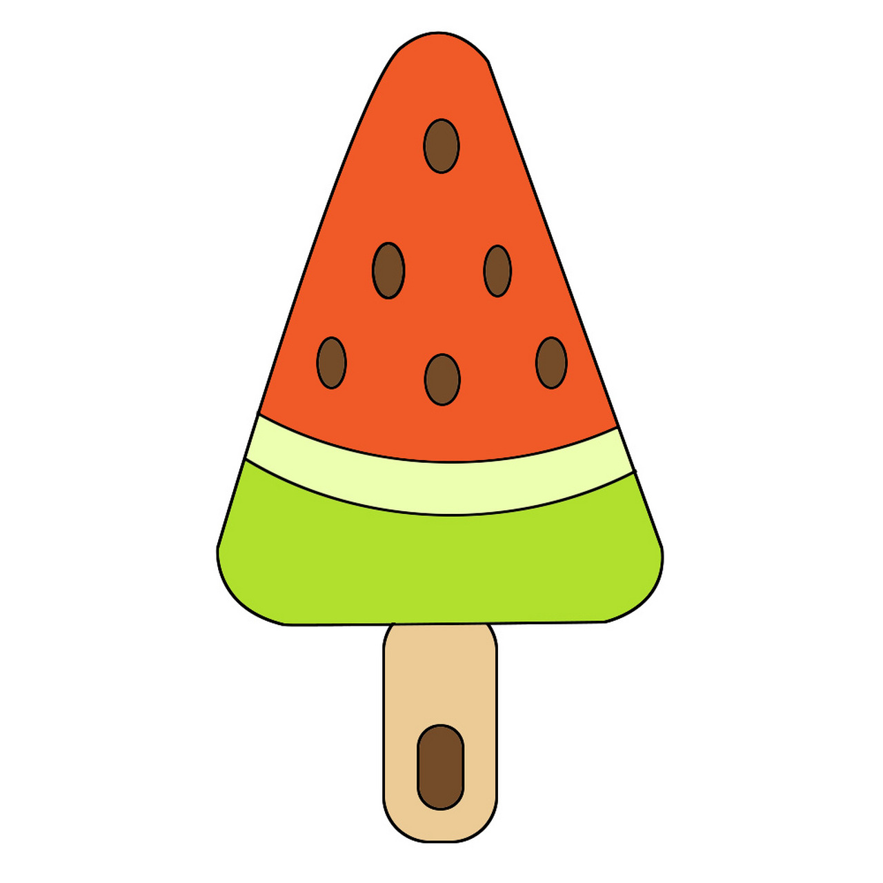 冰淇淋简笔画如何画 哈喽,大家好,炎炎夏日,我们最爱吃冰淇淋的啦