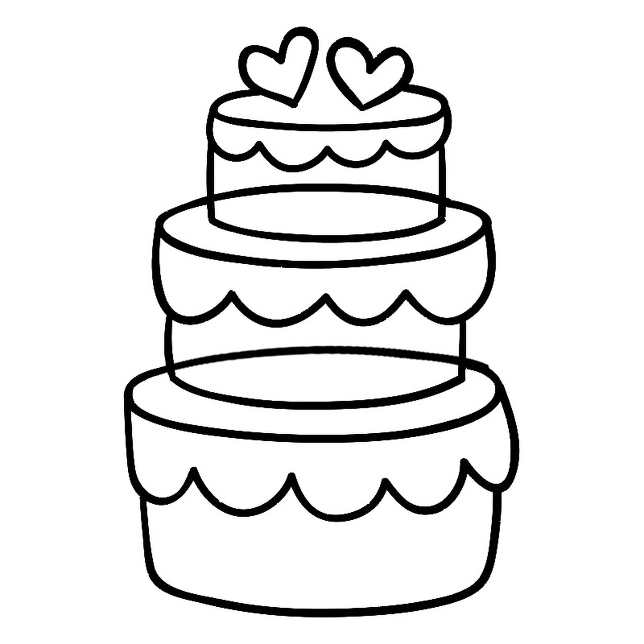 蛋糕简笔画怎么画 hello,小朋友们,今天我们来画一个蛋糕的简笔画,这