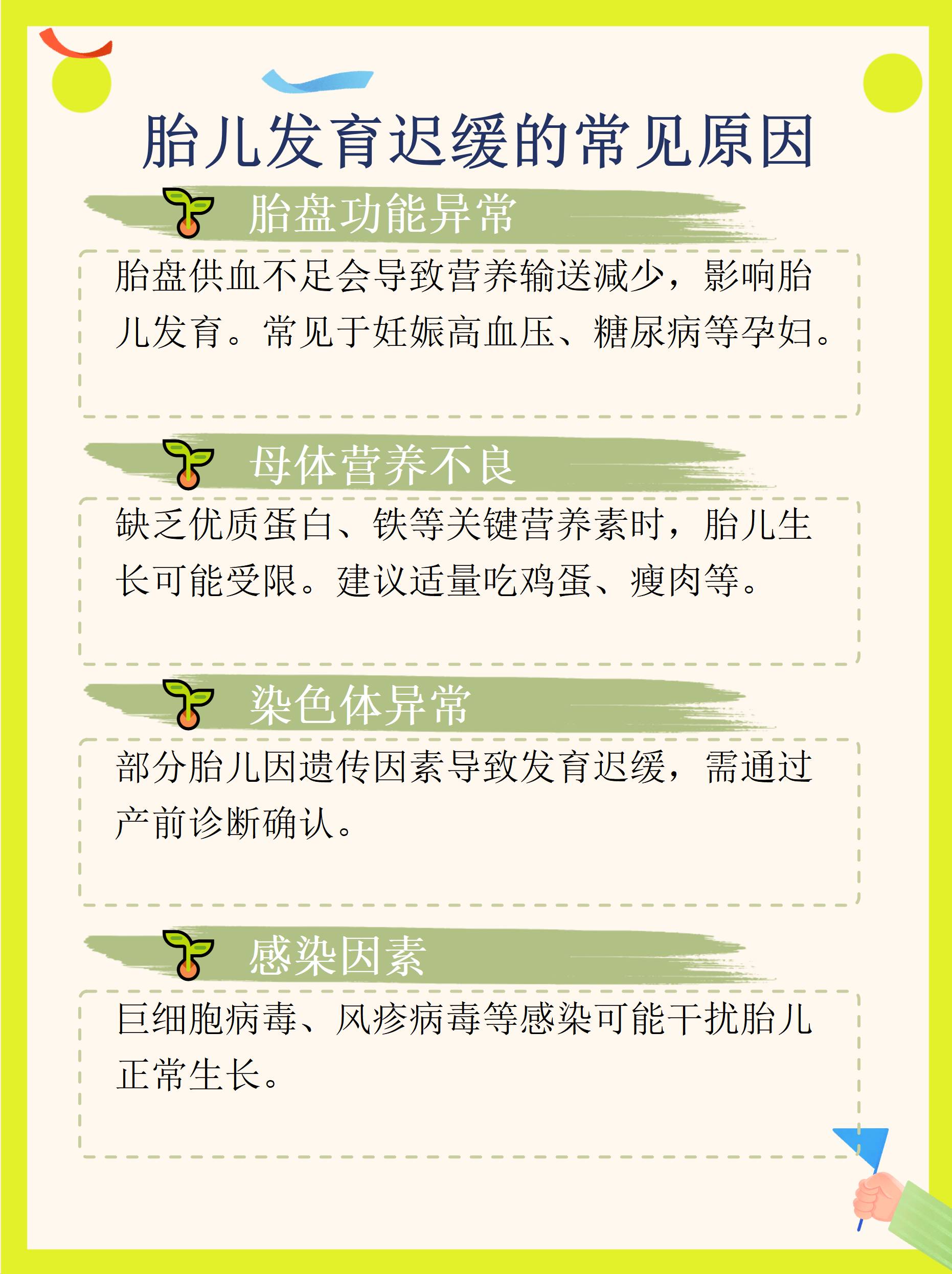 胎儿发育迟缓的常见原因 胎盘功