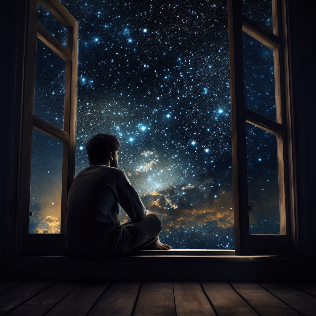 在宁静中思考,回顾一天的点滴,感受岁月的流逝,珍惜当下的平凡与美好