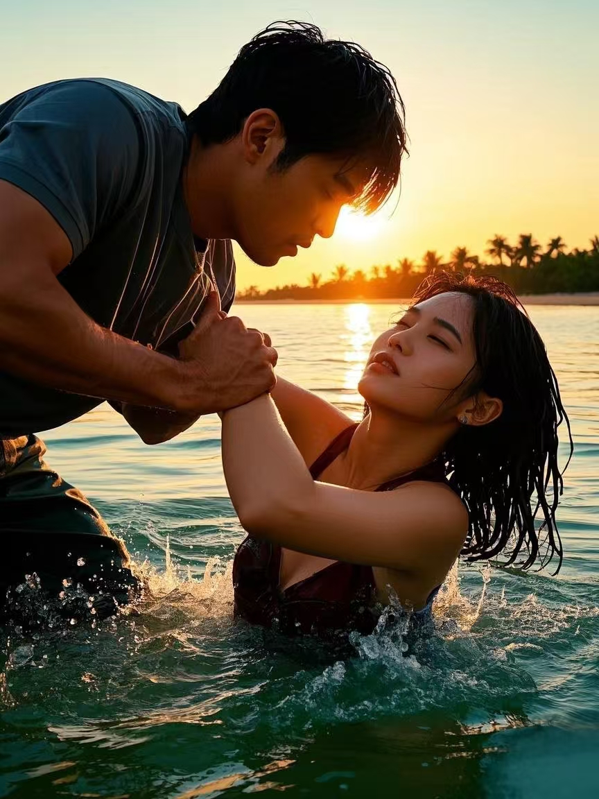 如果周杰伦不亲自去见她,她就会跳海.面