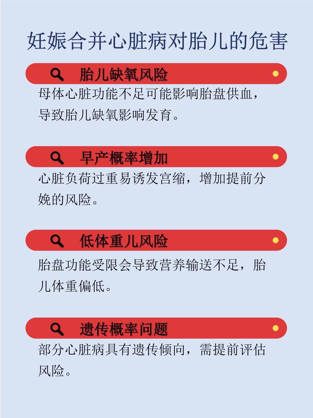 妊娠合并心脏病对胎儿有没有危害