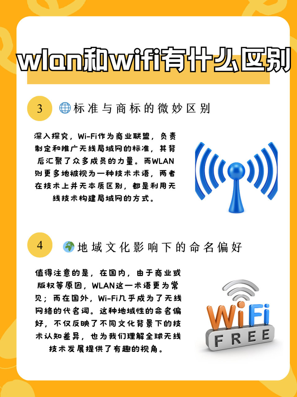 wlan和wifi有什么区别  以前就没在意过wi